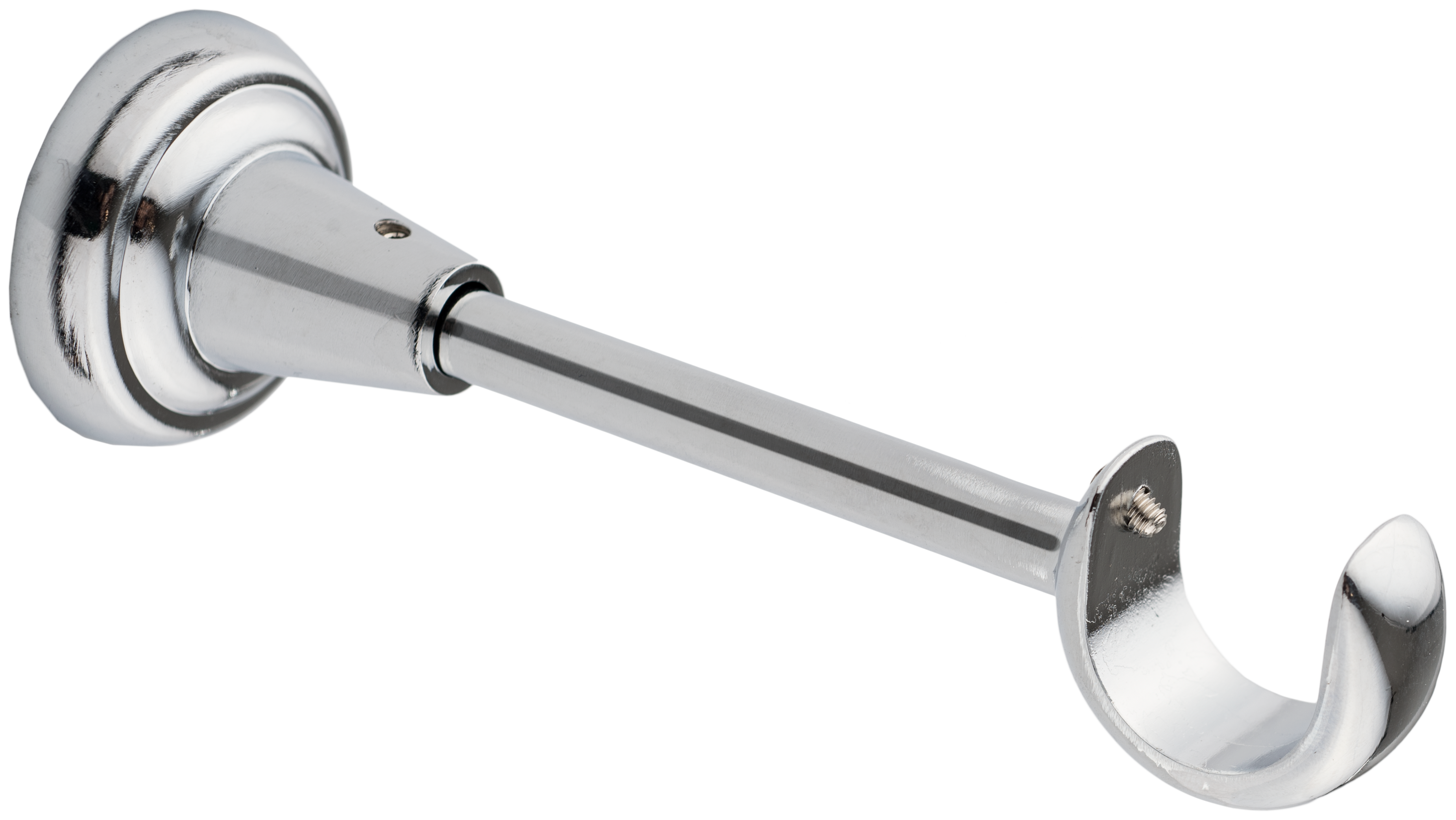 Wspornik do karnisza 19 mm sufitowy pojedynczy chrom 190 mm Inspire