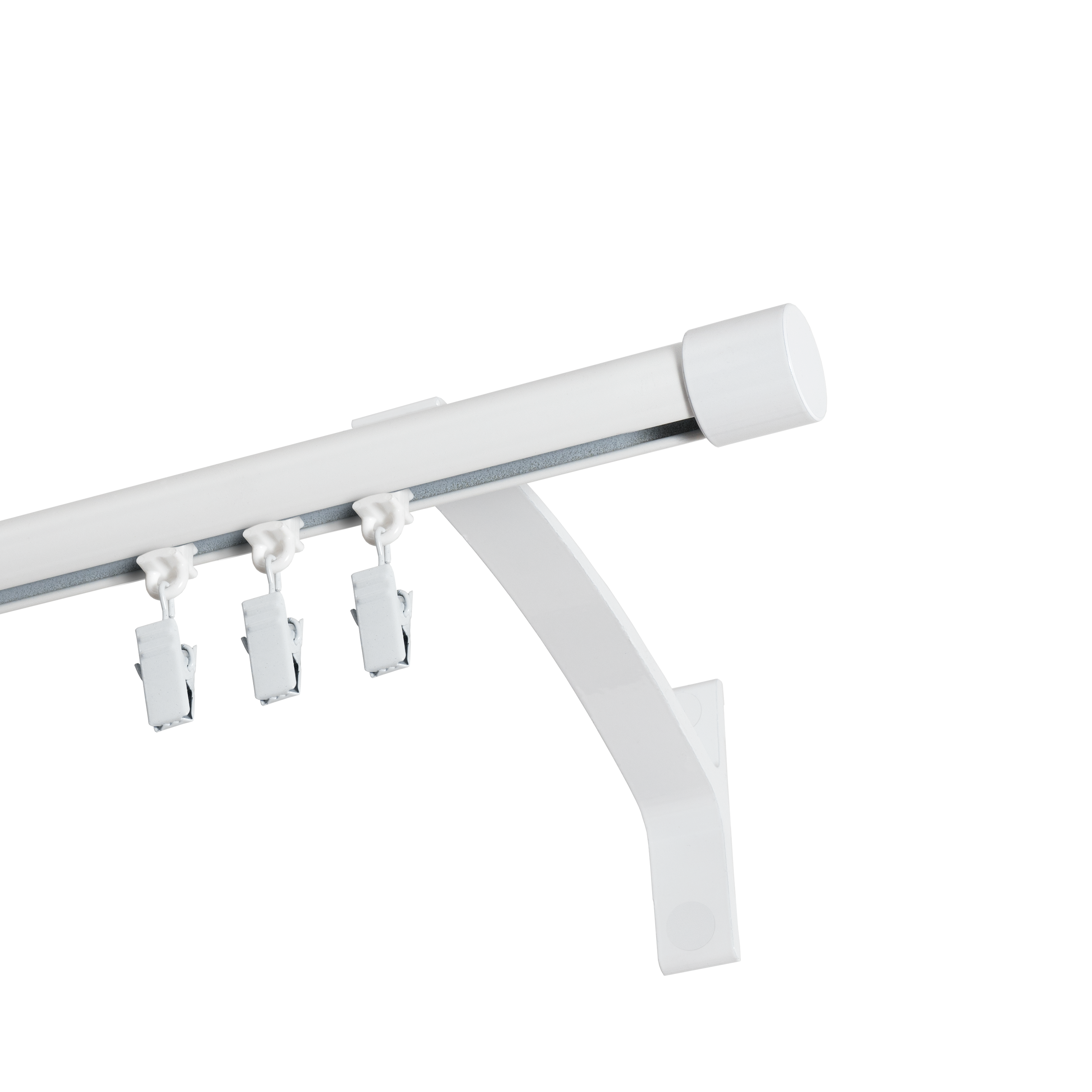 Końcówka do karnisza zaślepka biała 20 mm - 7