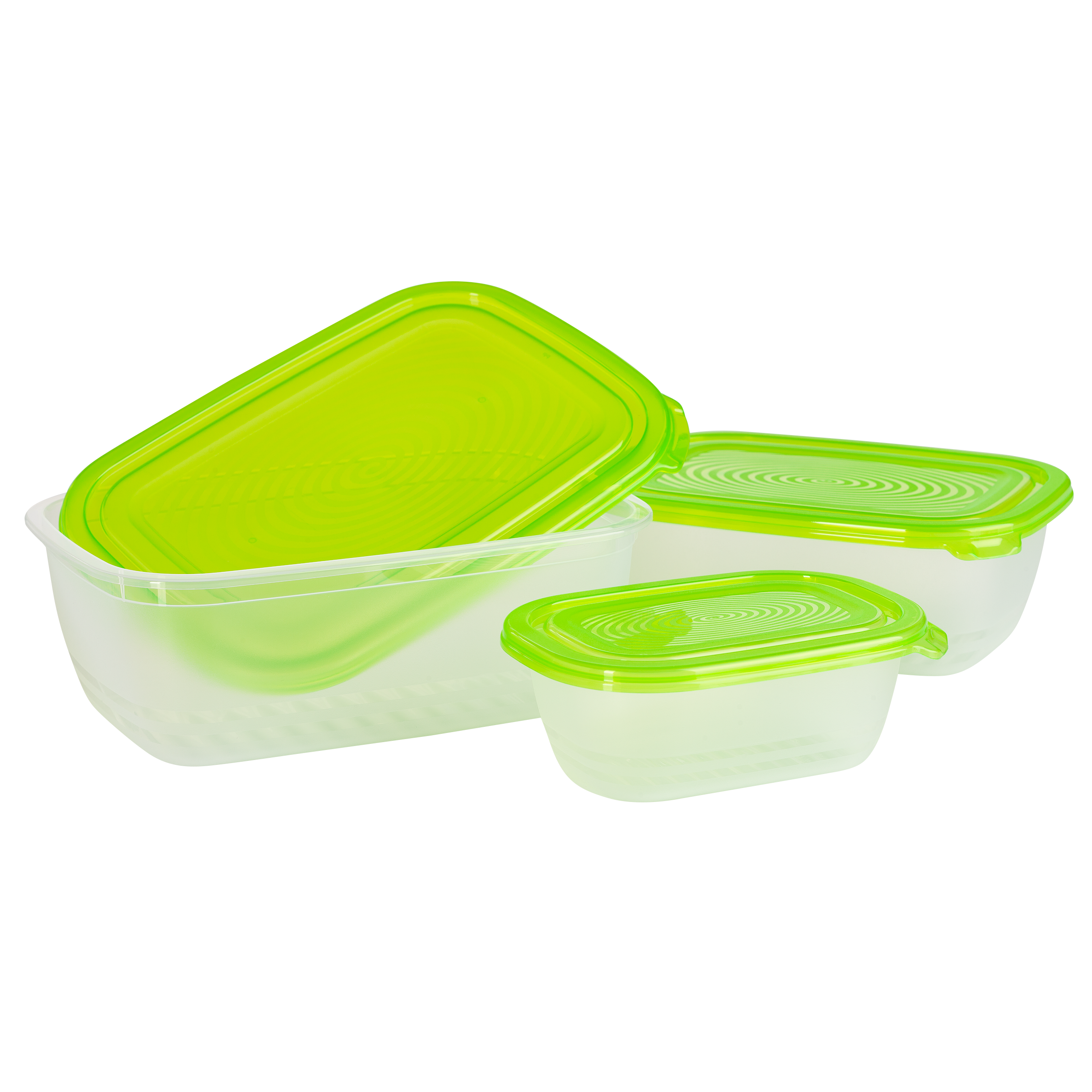 Zestaw pojemników kuchennych na żywność Sunshine 0.5 + 1 + 1.9 l Rotho