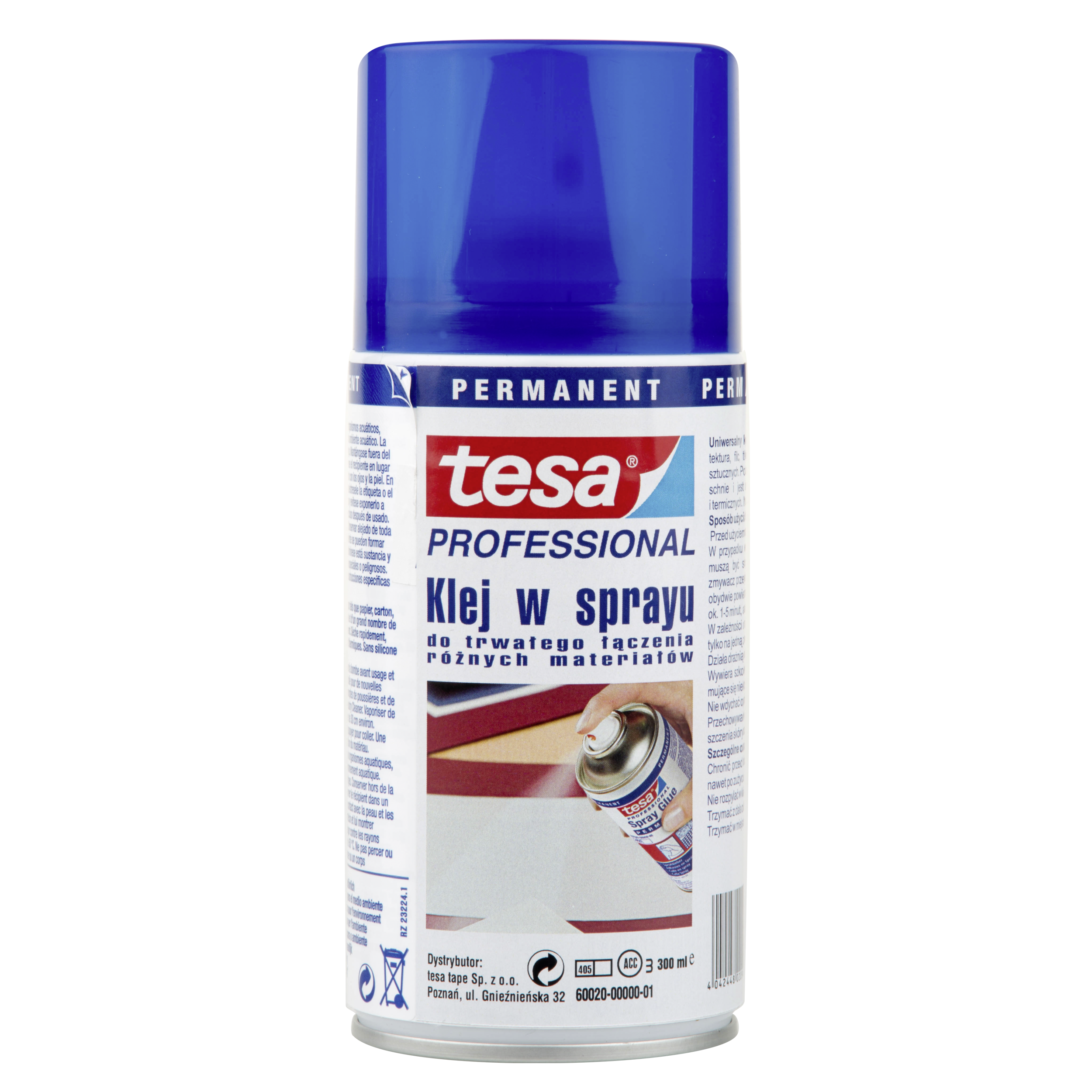 Klej w sprayu PERMANENT 300 ml TESA