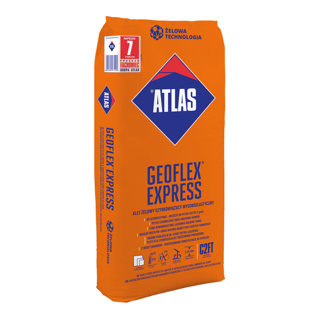 Elastyczna zaprawa klejowa GEOFLEX EXPRESS 22.5 KG ATLAS
