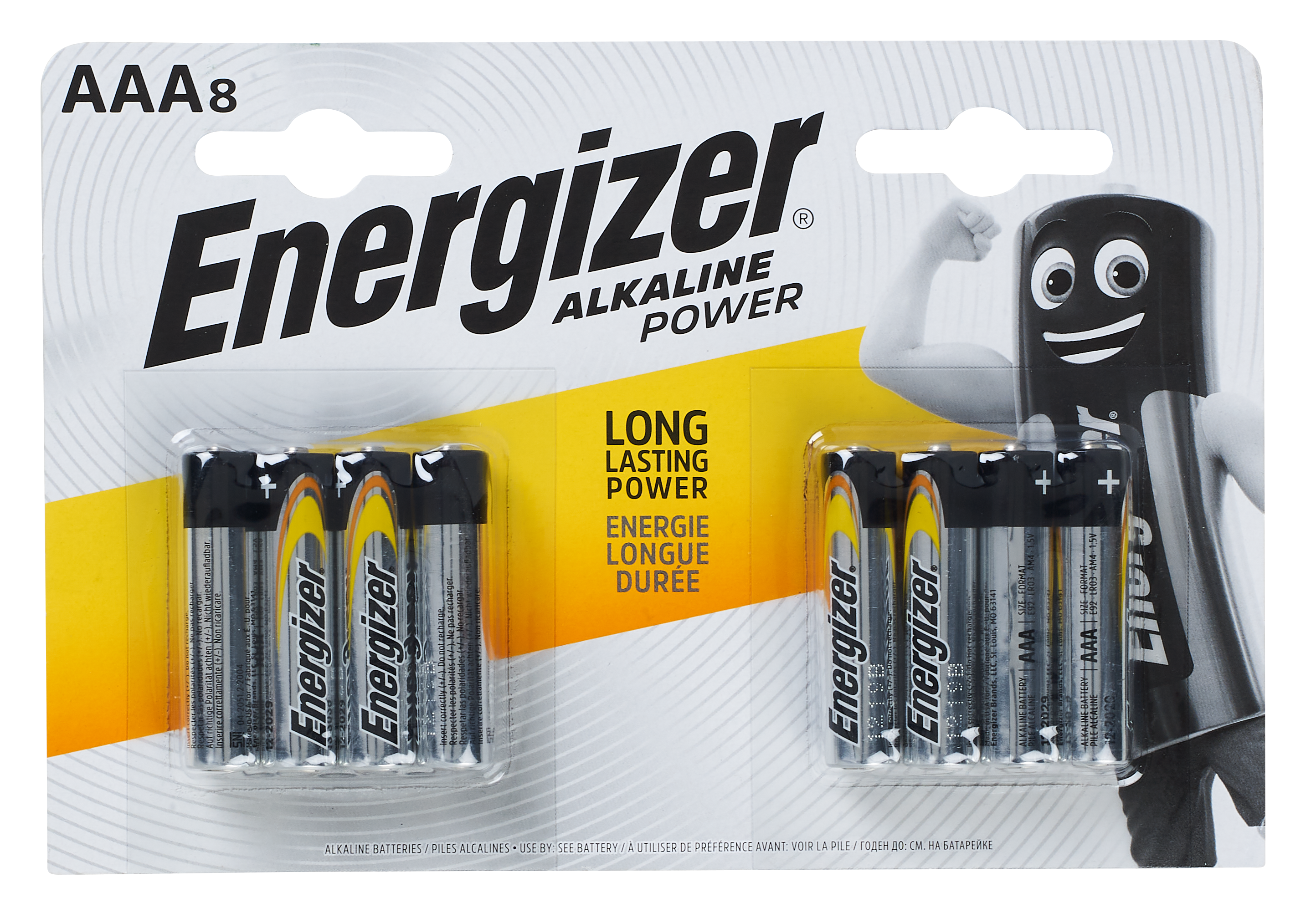 Baterie Alkaliczne 8 x AAA ENERGIZER