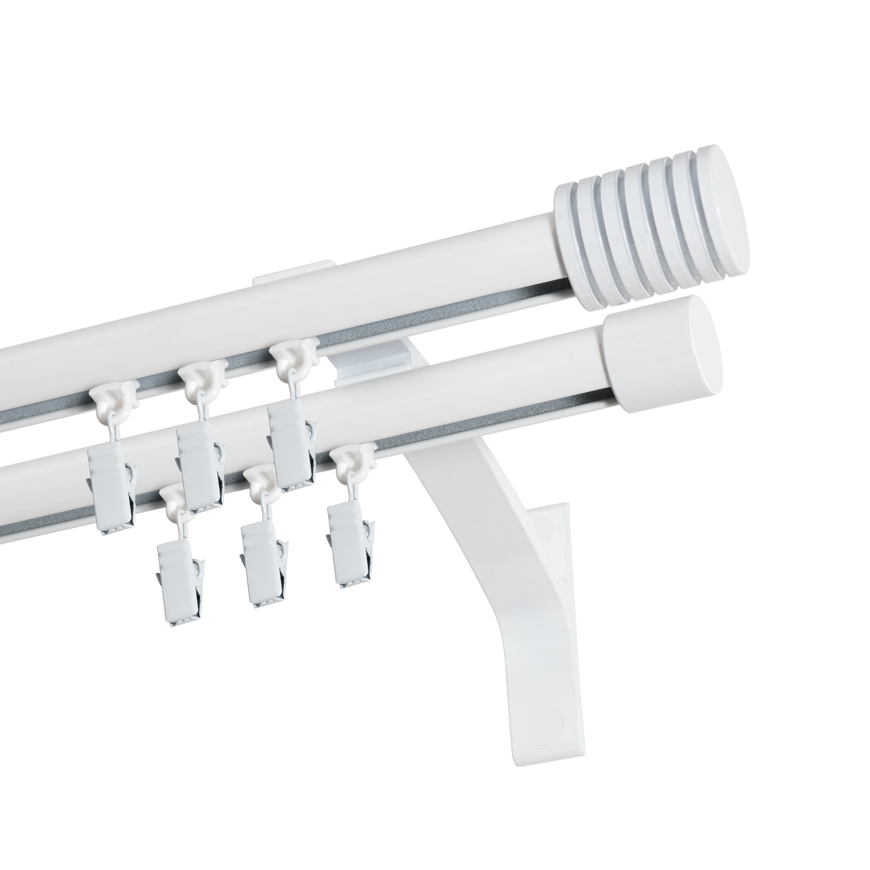 Żabki ze ślizgiem do profilu aluminiowego 10 szt. białe - 5