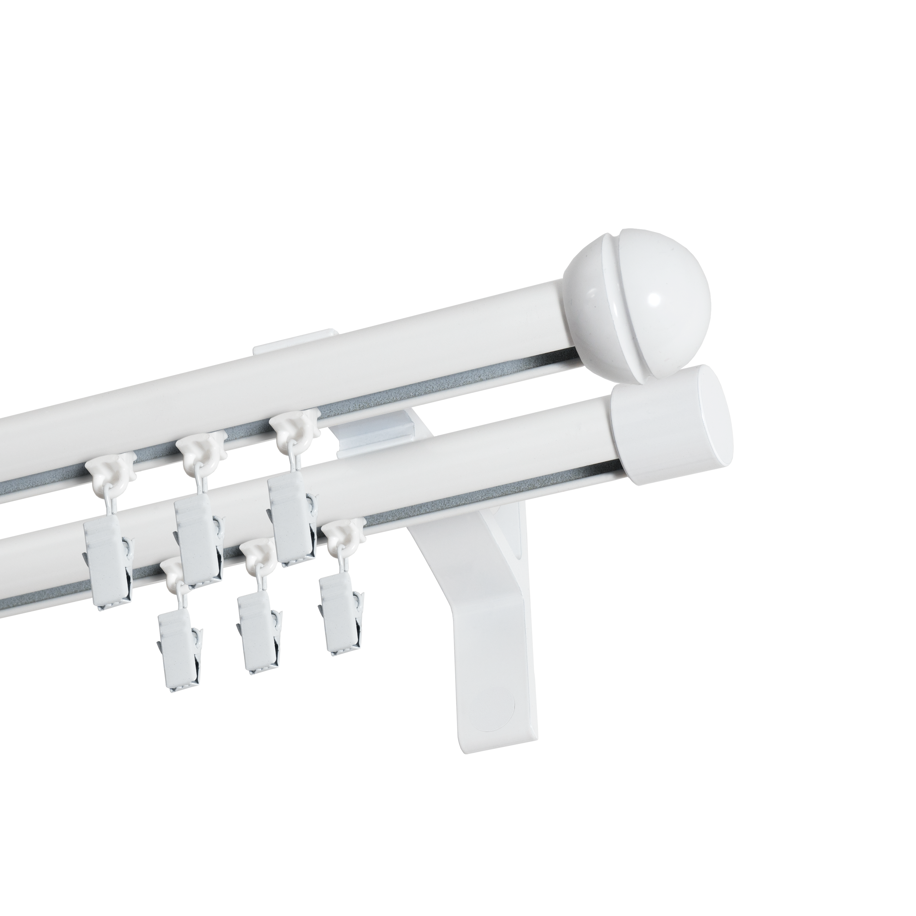 Żabki ze ślizgiem do profilu aluminiowego 10 szt. białe - 4