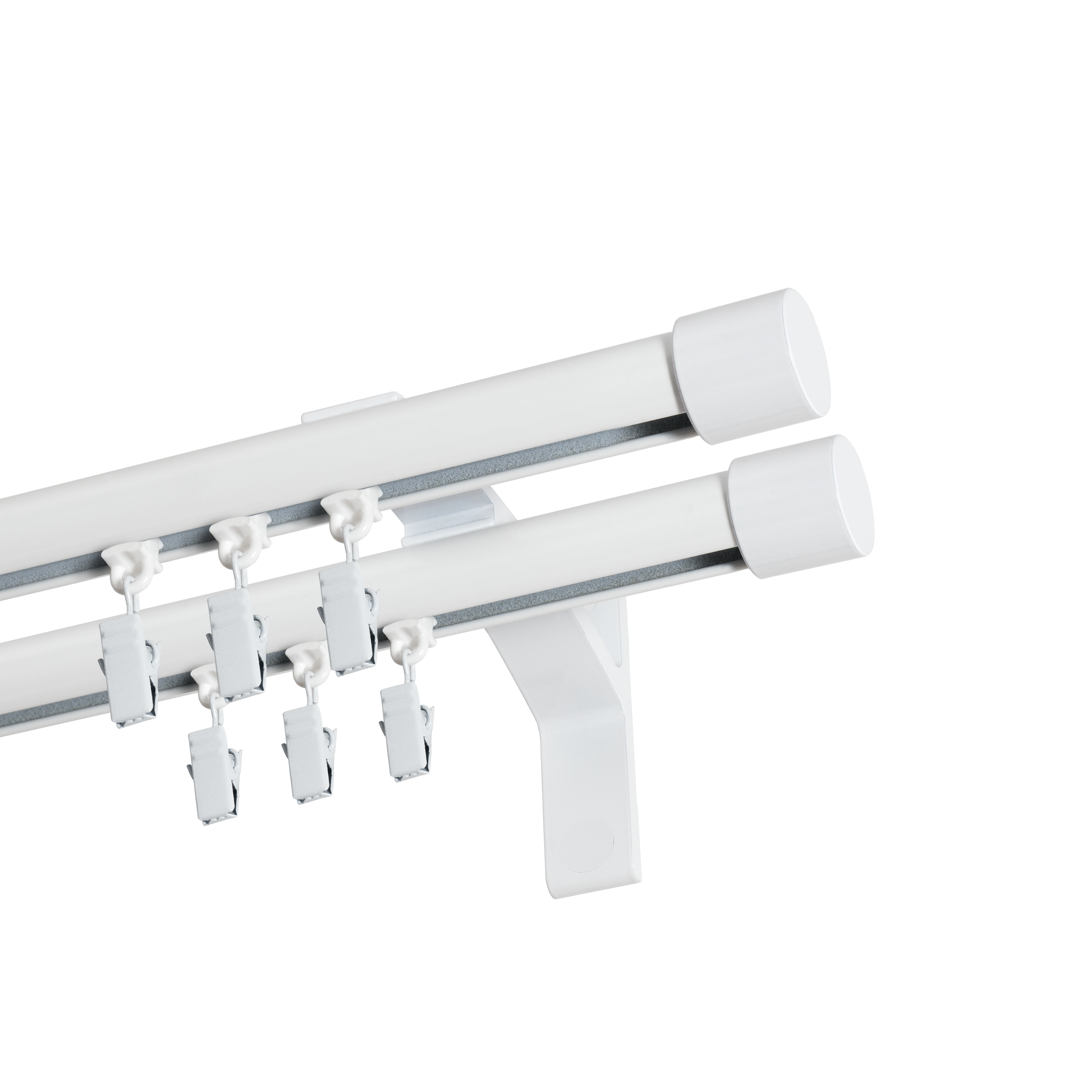 Końcówka do karnisza zaślepka biała 20 mm - 4