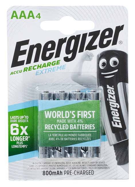 Akumulator AAA Extreme 4 szt. Energizer