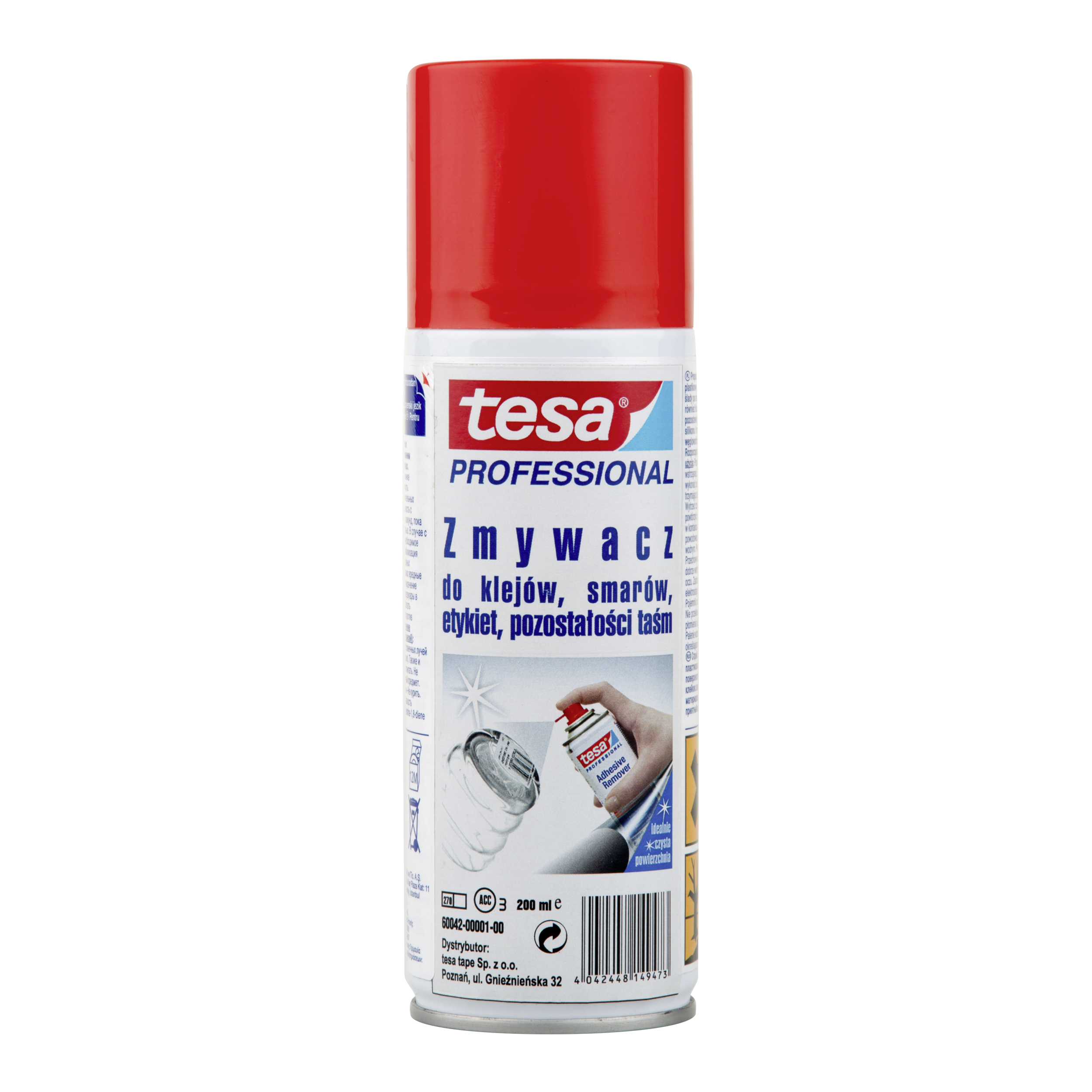 Zmywacz do klejów i etykiet ADHESIVE REMOVER 200 ml spray TESA Leroy