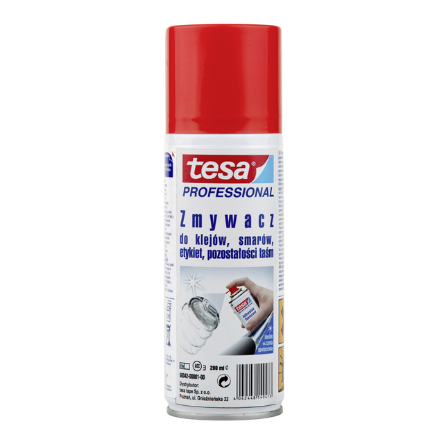 Zmywacz do klejów i etykiet ADHESIVE REMOVER 200 ml spray TESA
