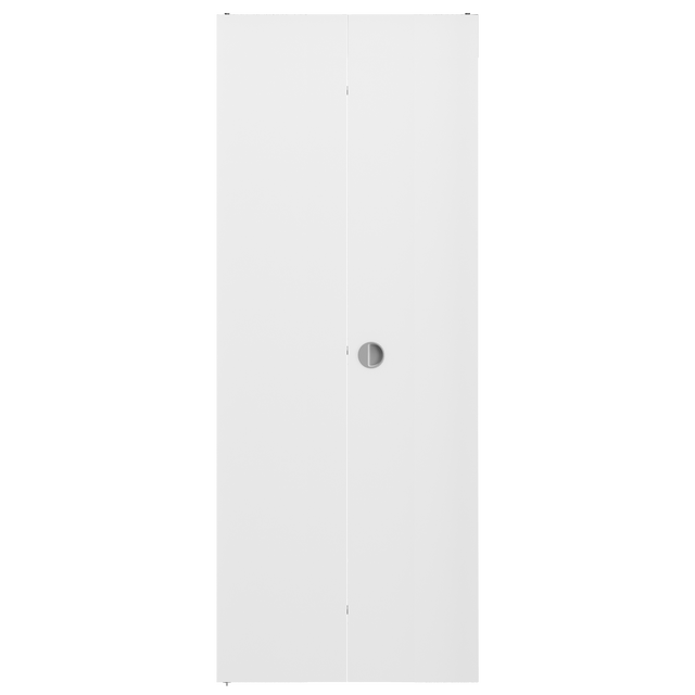 Drzwi wewnętrzne łamane pełne Beta białe 80 lewe Porta