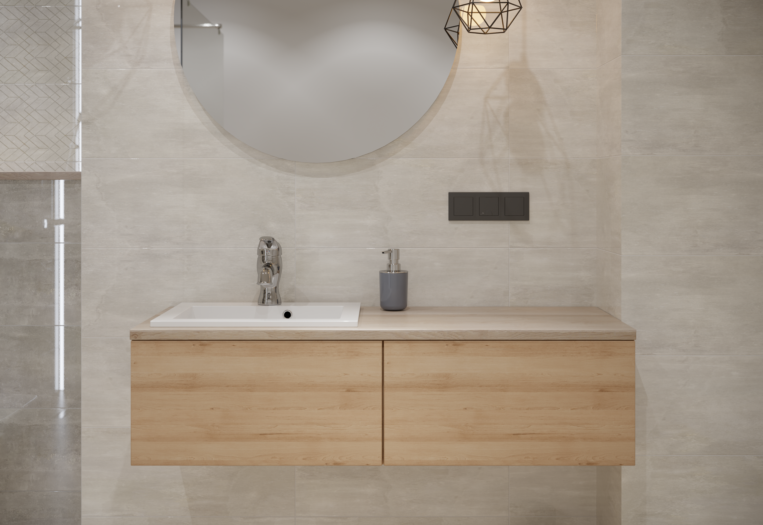 Lampa wisząca Byron czarna E27 Inspire - 12