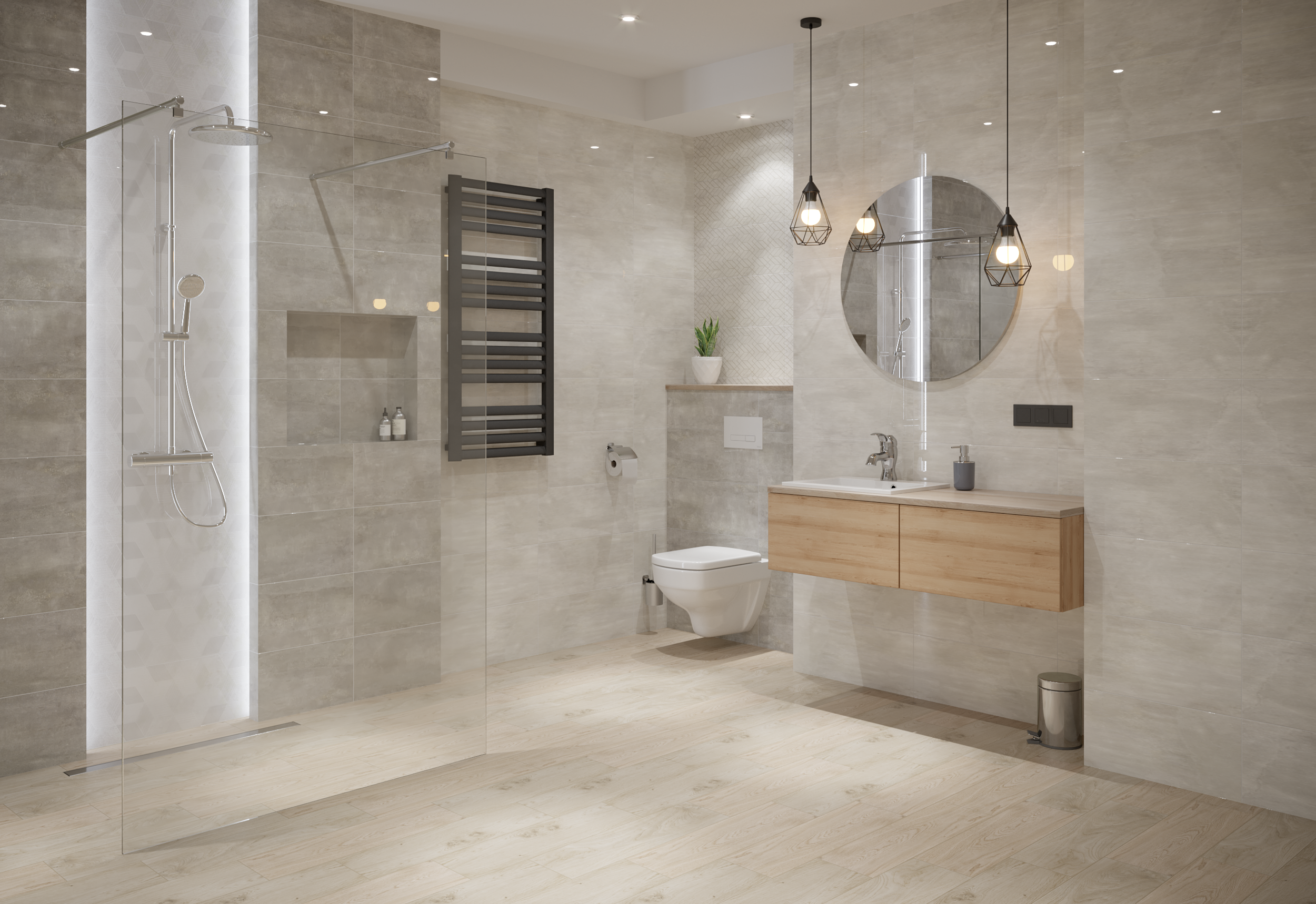 Lampa wisząca Byron czarna E27 Inspire - 11