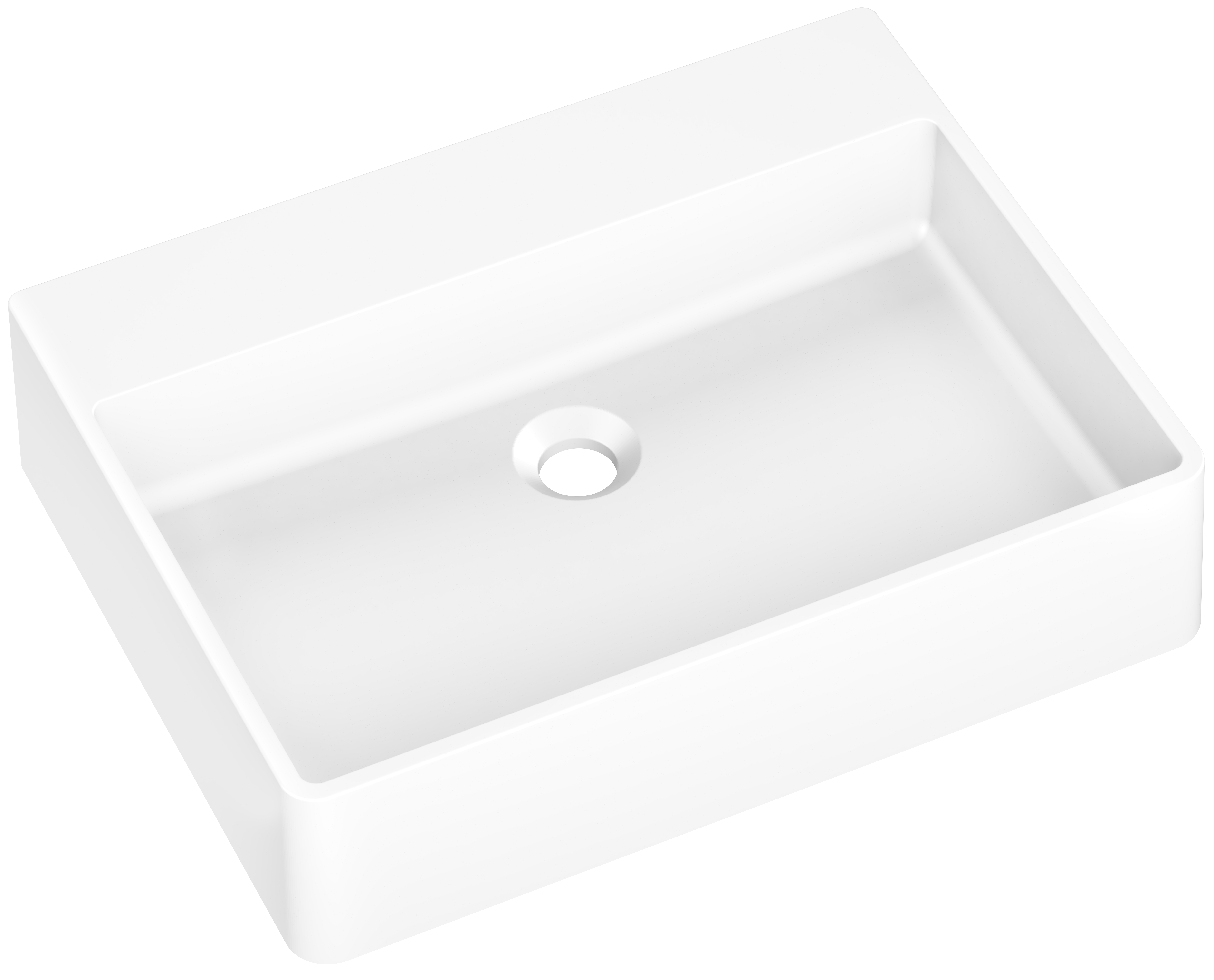 Umywalka konglomeratowa nablatowa Wuppe 55 x 42 Axis