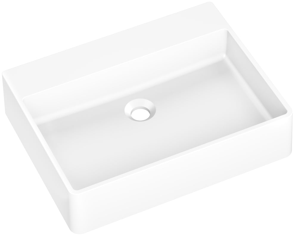 Umywalka konglomeratowa nablatowa Wuppe 55 x 42 Axis