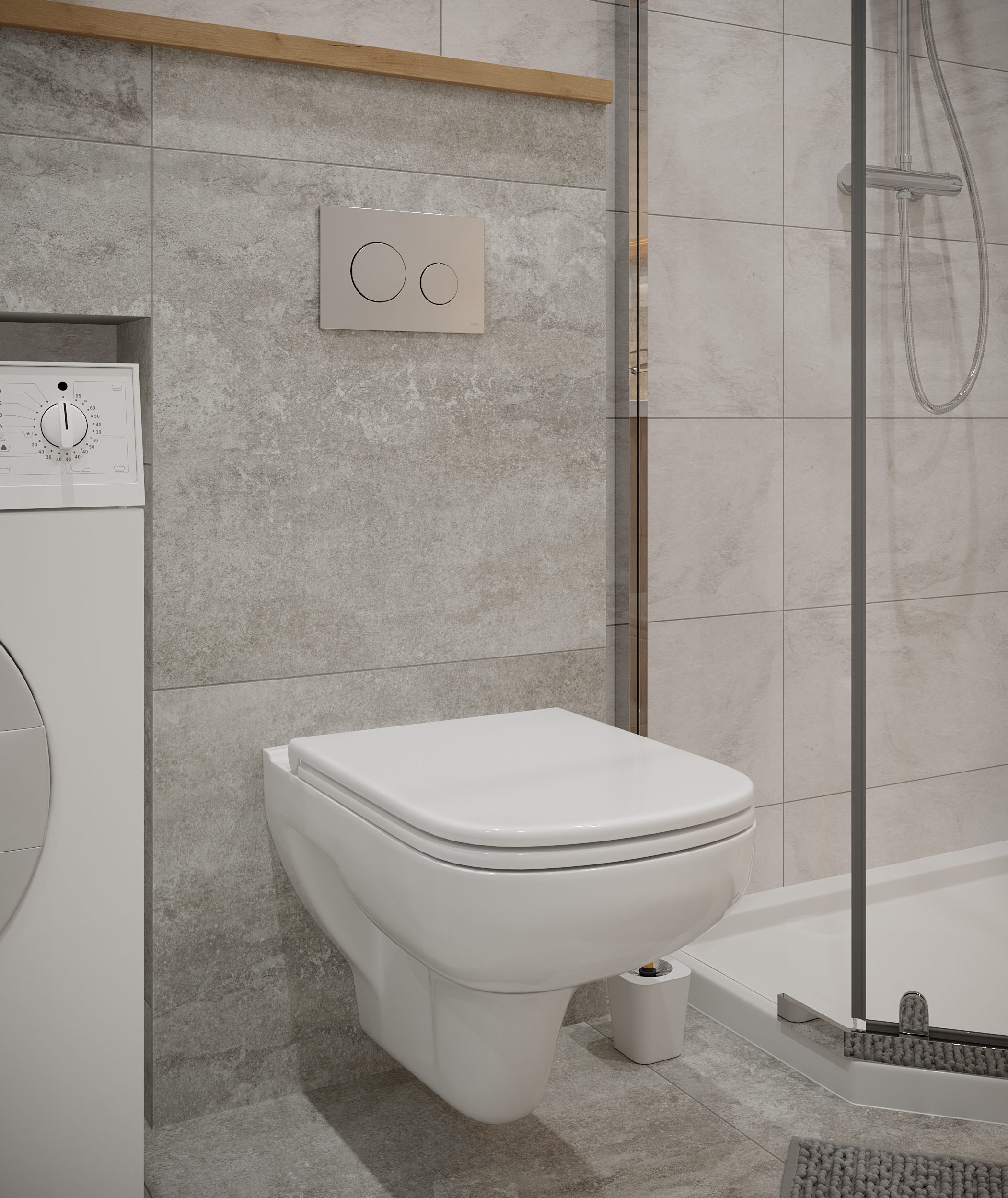 Kabina prysznicowa 90 x 90 cm Perfetto Wellneo - 3