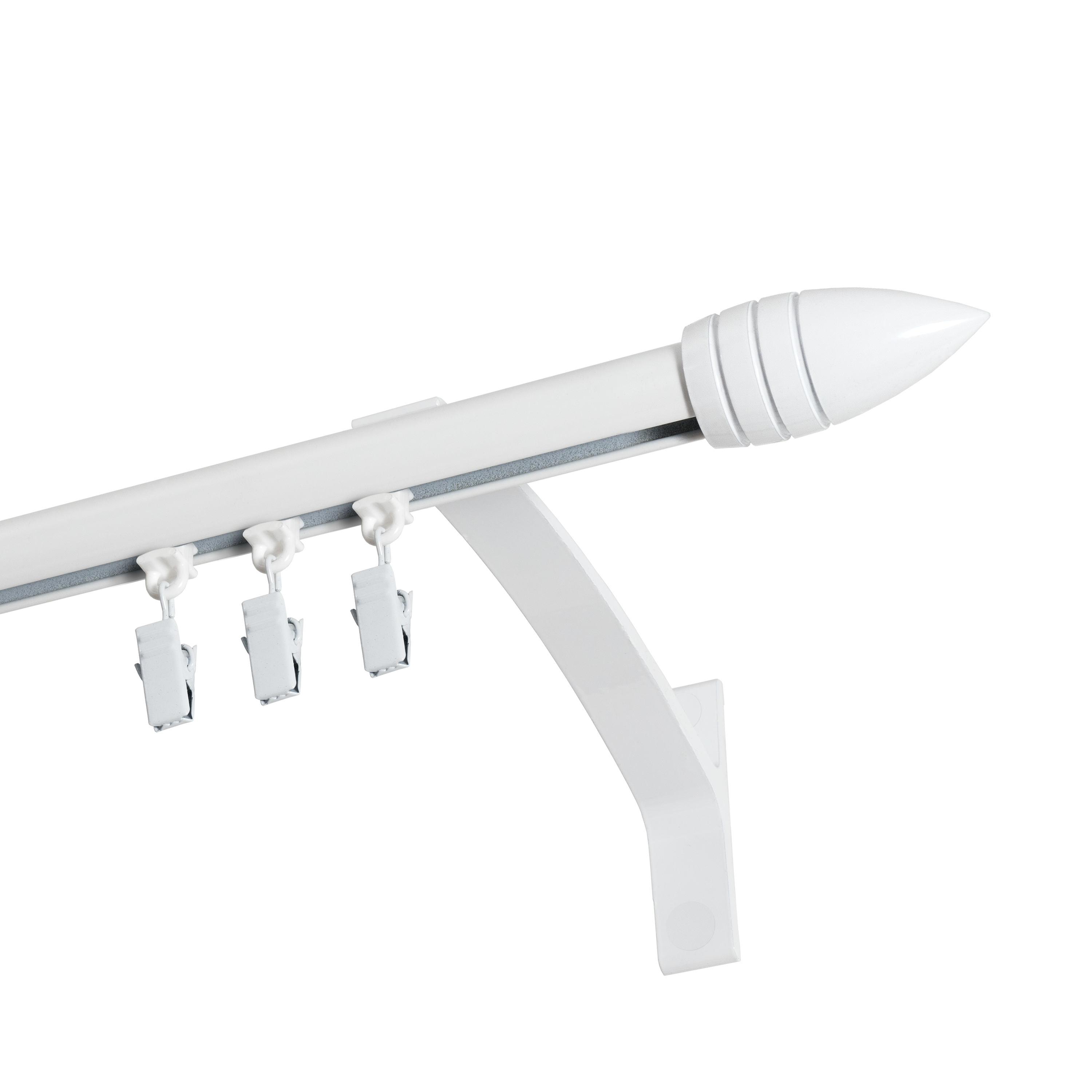 Żabki ze ślizgiem do profilu aluminiowego 10 szt. białe - 3