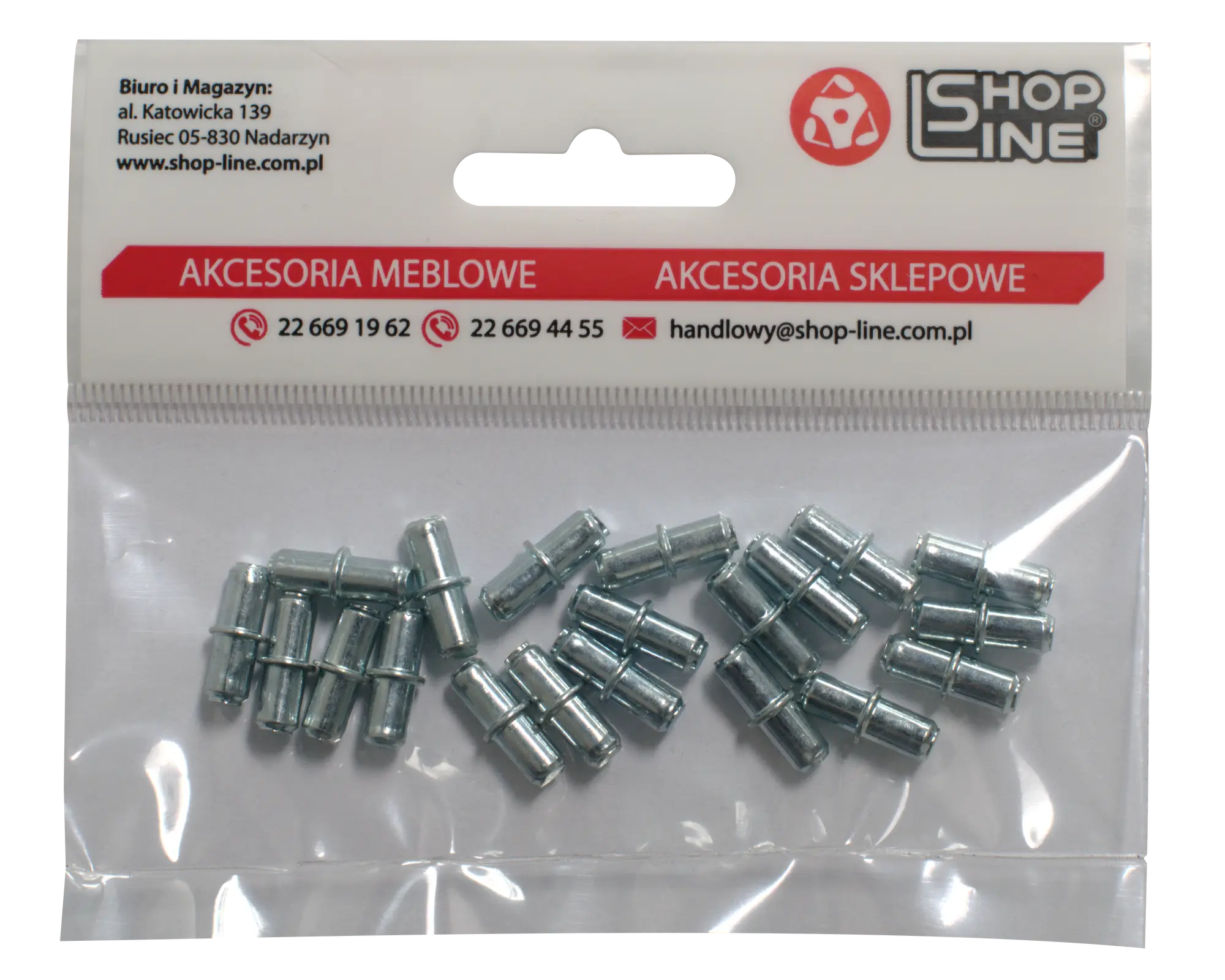 Podpórka meblowa wciskana 5 mm 20 szt. - 2