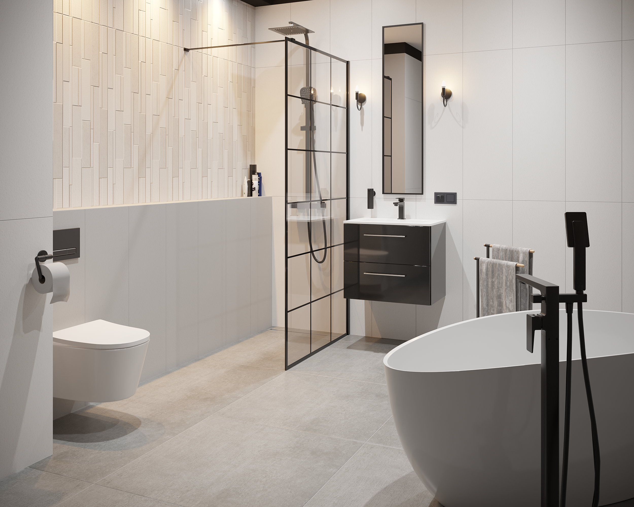 Uchwyt na papier toaletowy bez pokrywy Boston Tiger - 9