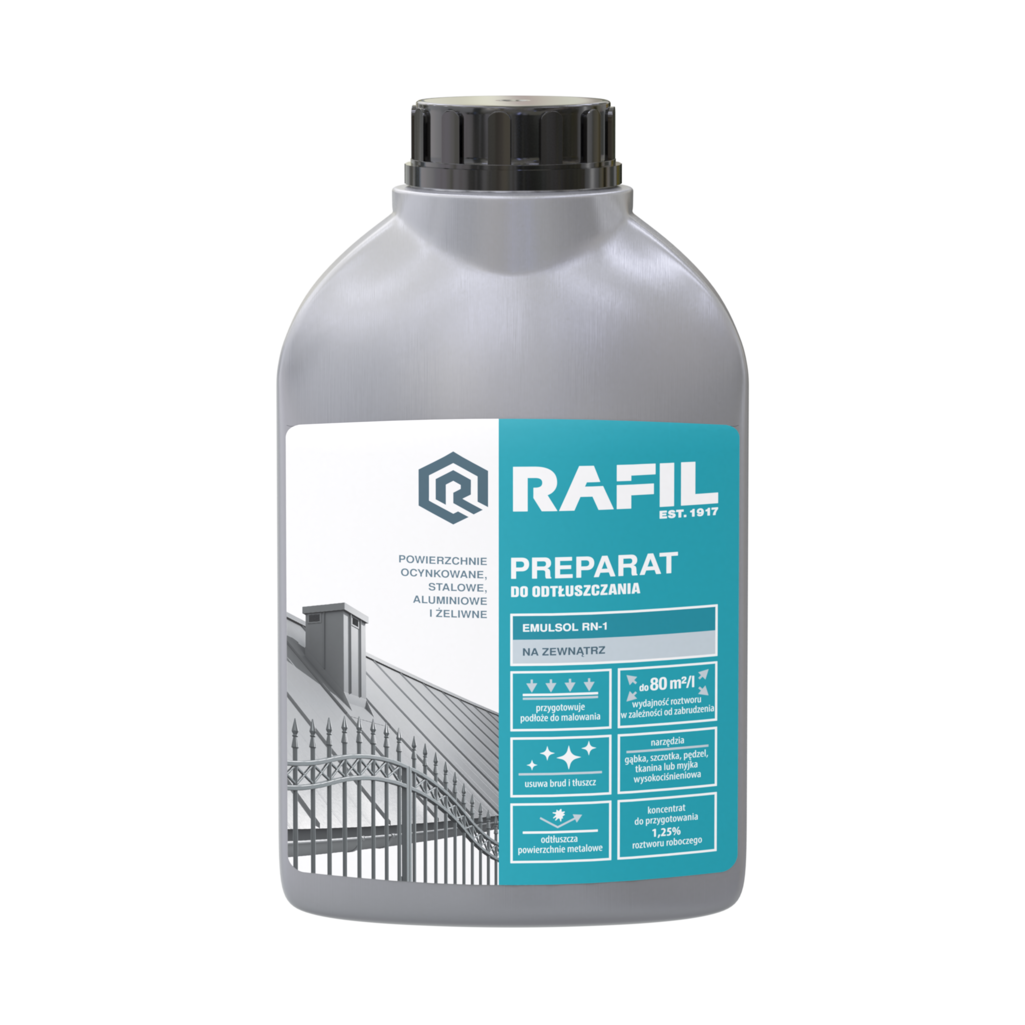 Preparat do odtłuszczania 0.5 l RAFIL