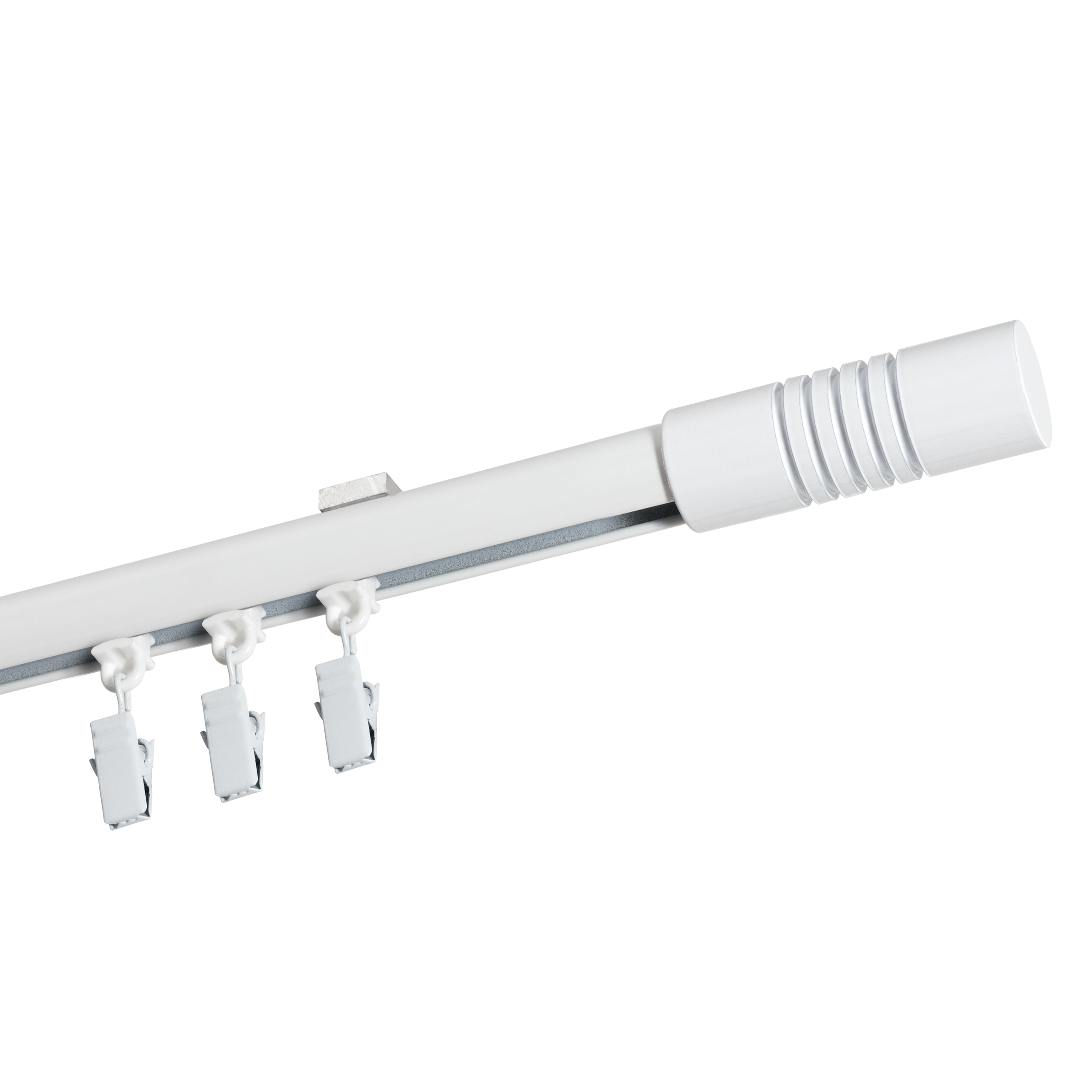 Żabki ze ślizgiem do profilu aluminiowego 10 szt. białe - 2