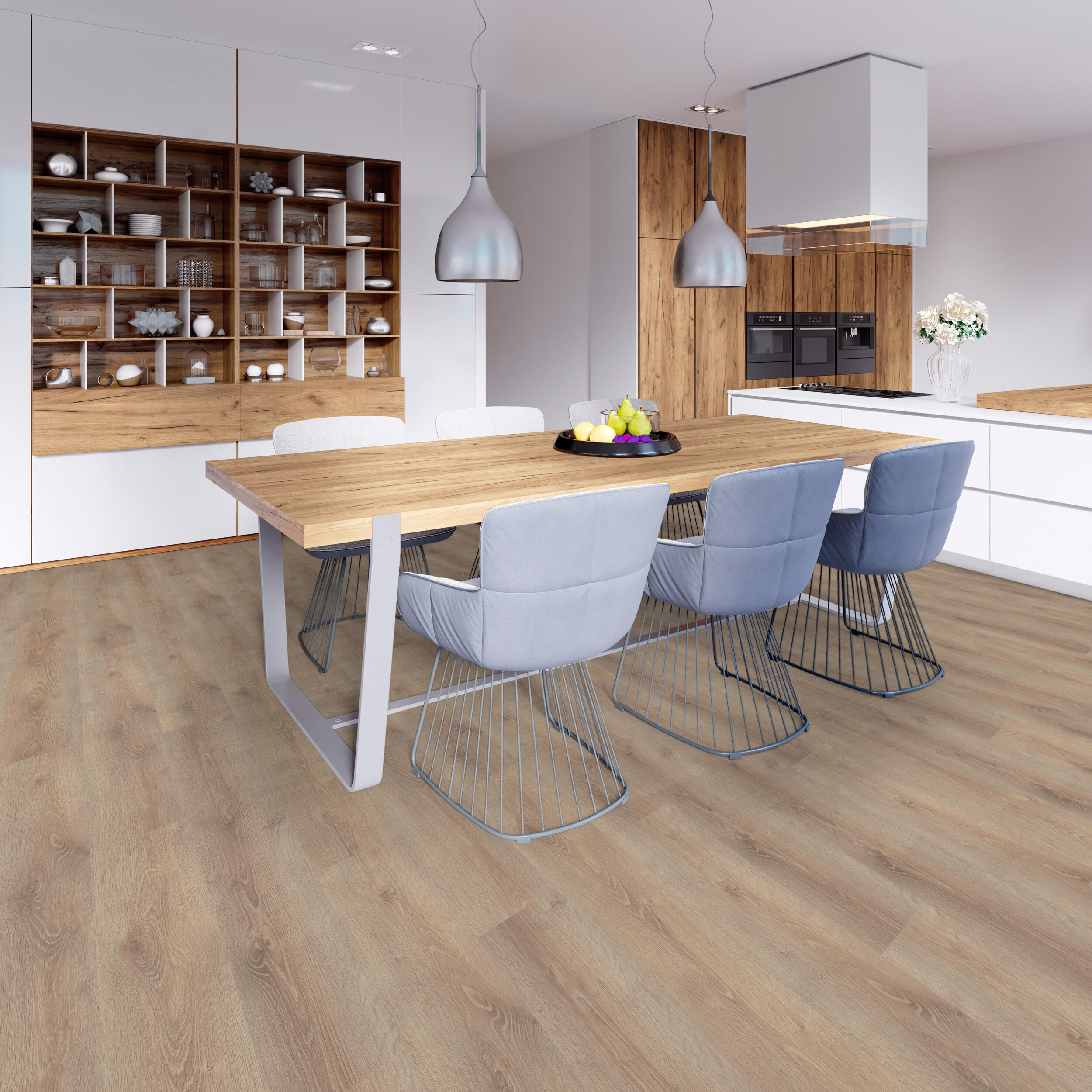 Panele podłogowe laminowane AC4 8 mm Kronospan Dąb Harris - 4