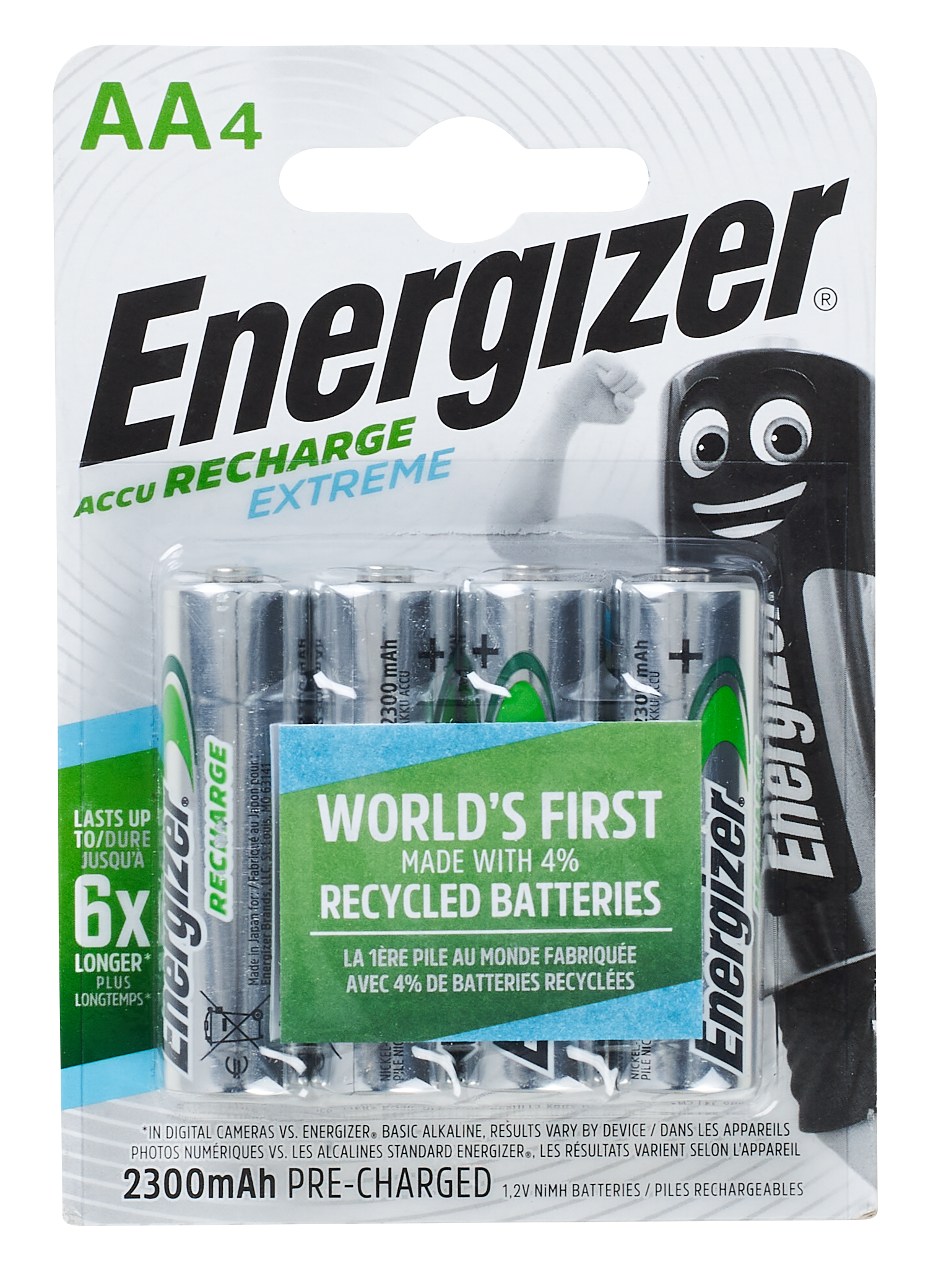Akumulator EXTREME AA 4 szt. ENERGIZER