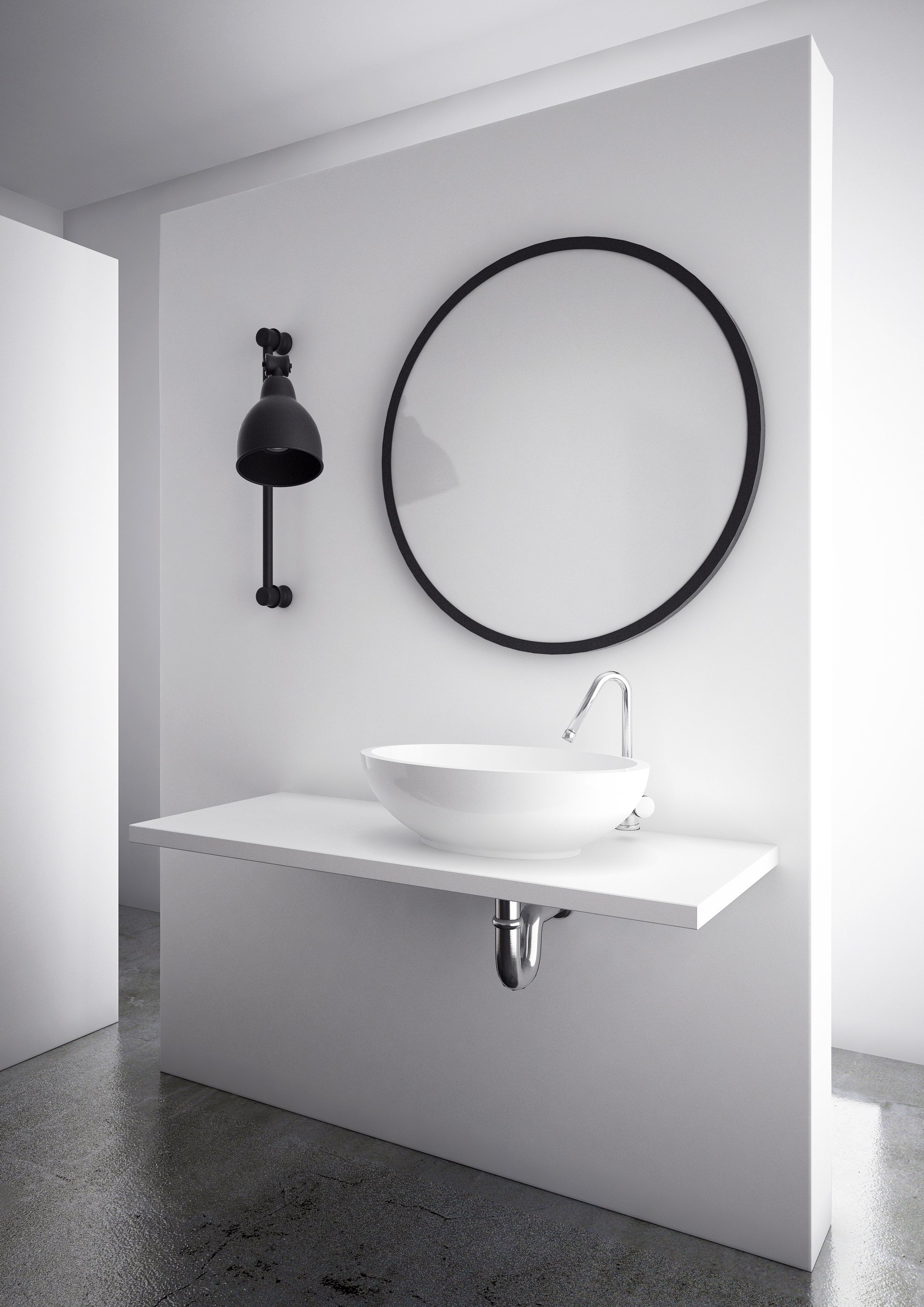 Lustro łazienkowe bez oświetlenia Ring2 70 Dubiel Vitrum - 2