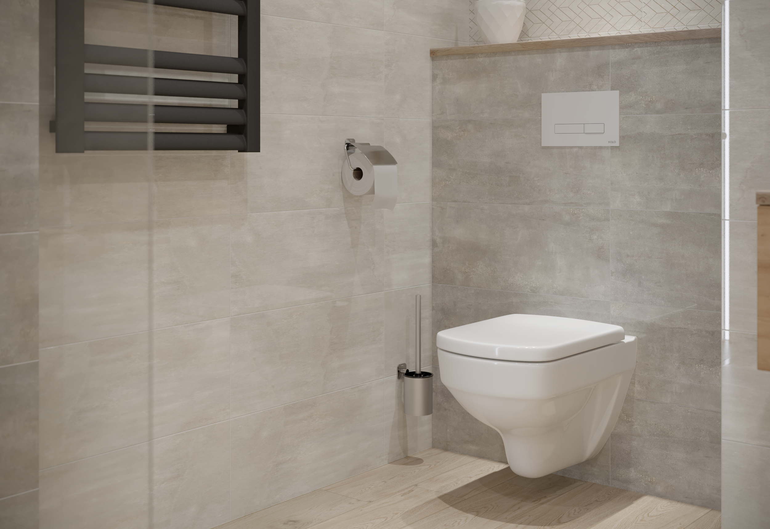 Przycisk spłukujący do stelaża Now chrom błyszczący Tece - 15