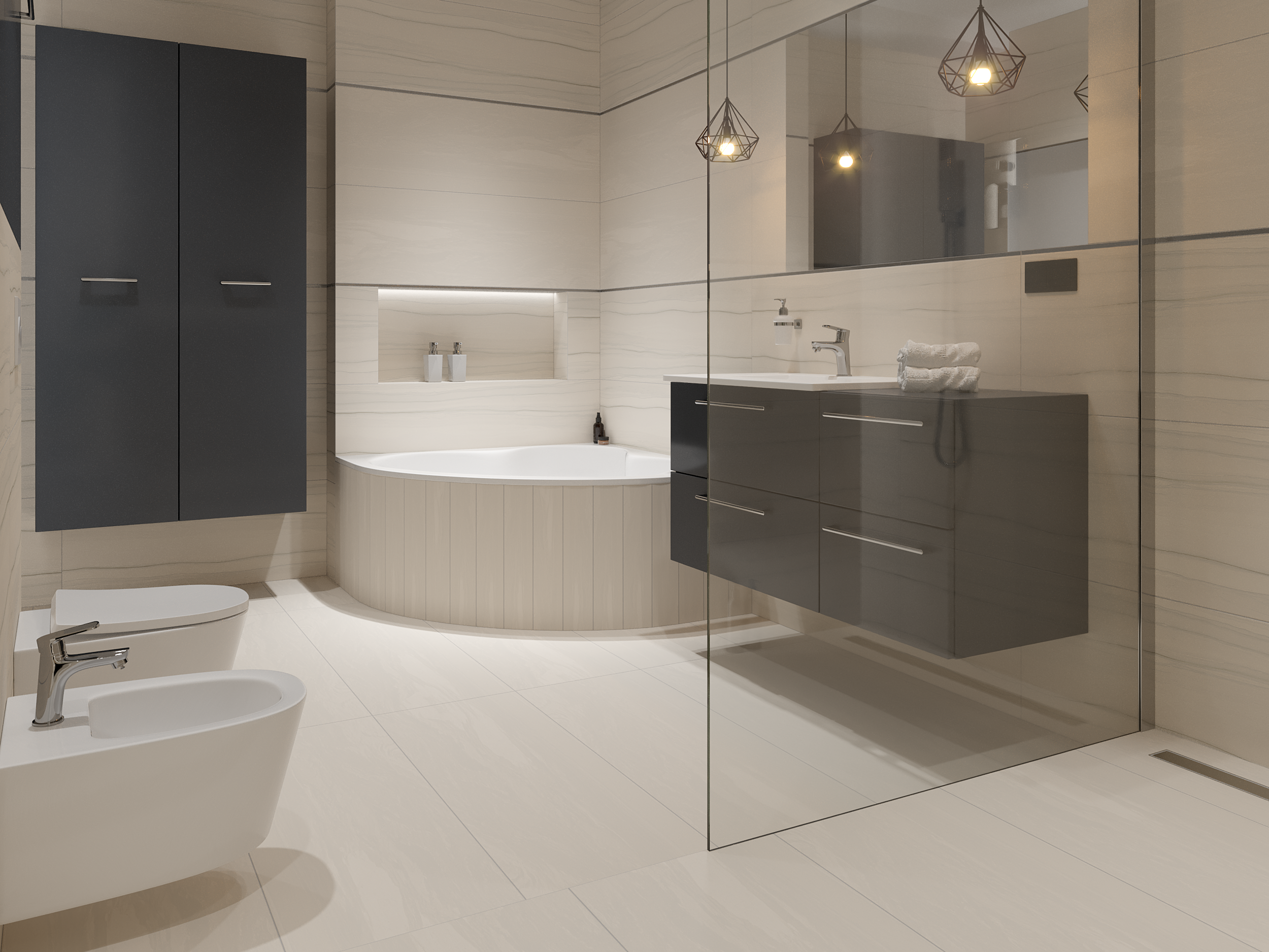 Lustro łazienkowe bez oświetlenia SOTE 80 x 120 cm SENSEA - 10