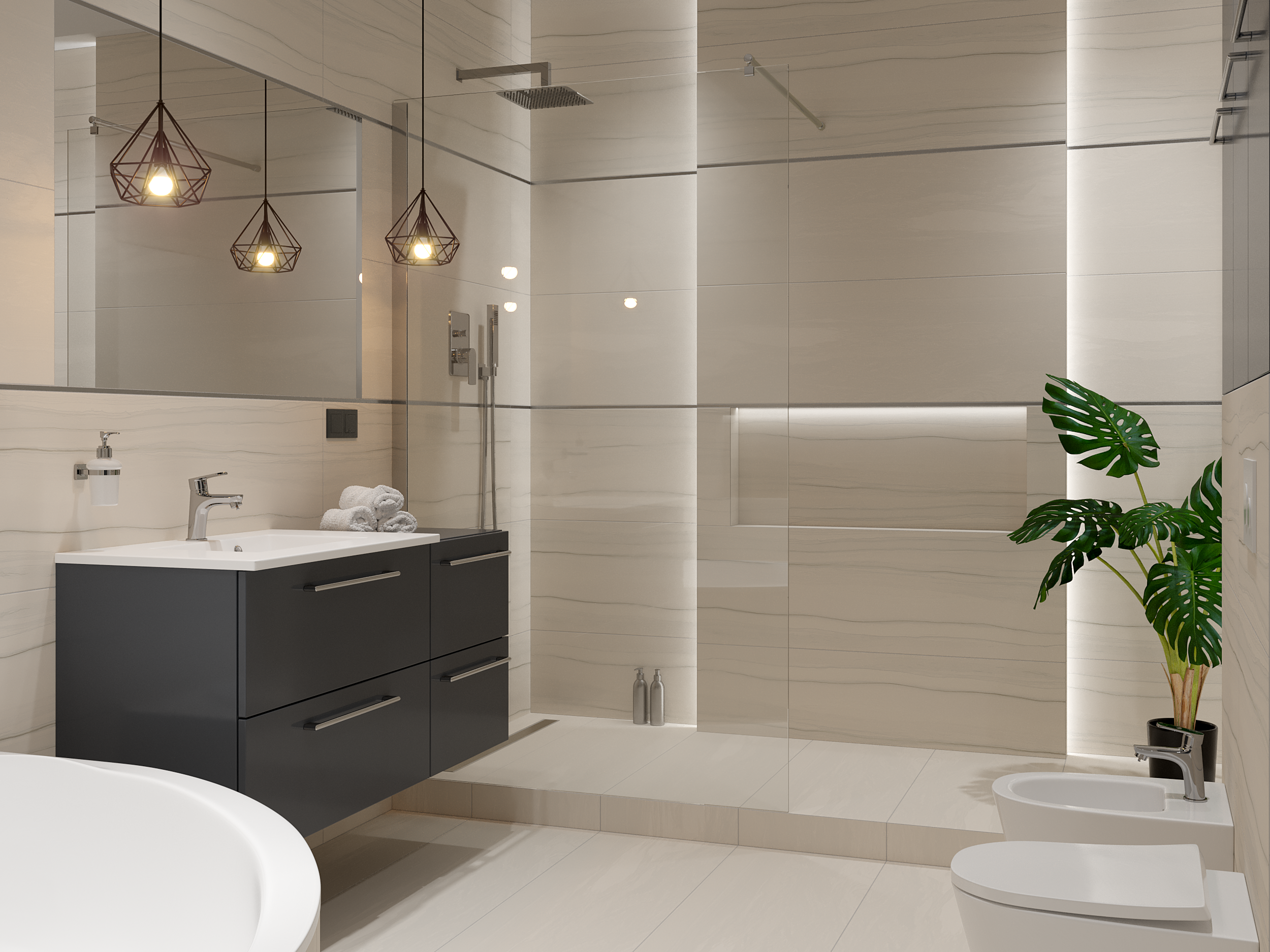 Lustro łazienkowe bez oświetlenia SOTE 80 x 120 cm SENSEA - 9