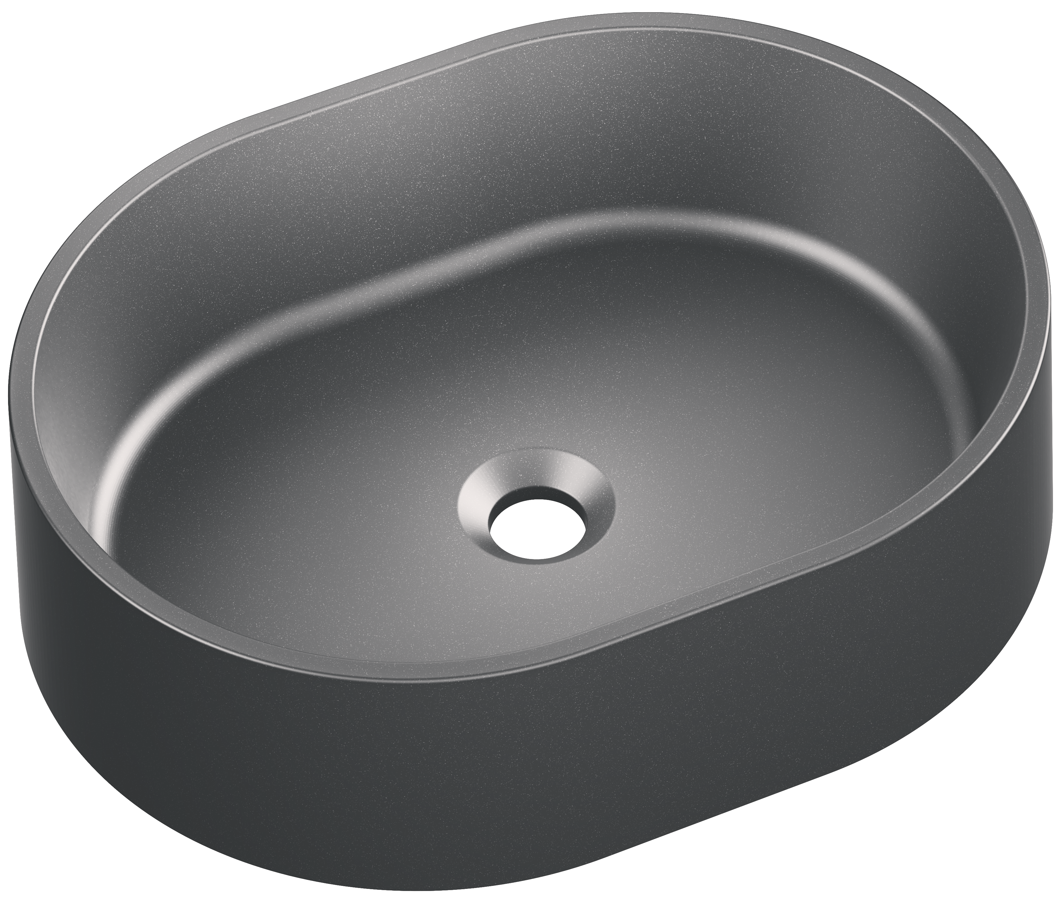 Umywalka konglomeratowa nablatowa Bonn 48.5 x 37.5 Axis