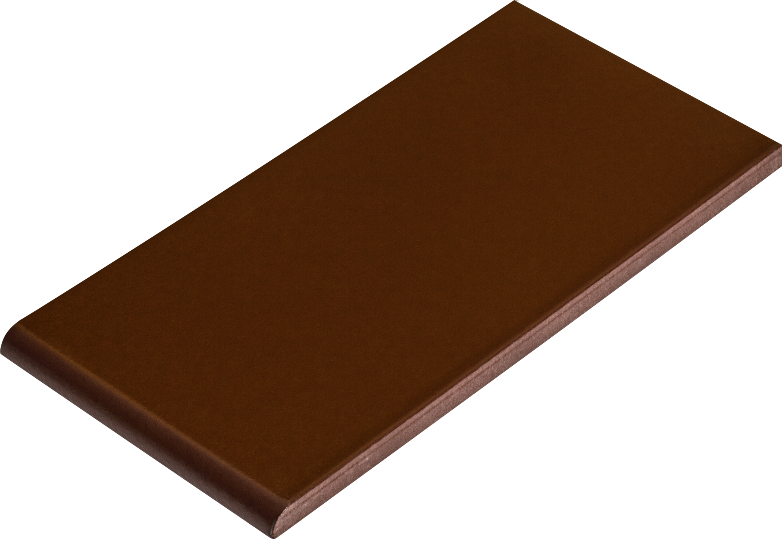 Płytka klinkierowa do parapetów BRĄZ SZKLIWIONY 35 x 14,8 x 1,3 cm 11 szt. CERRAD