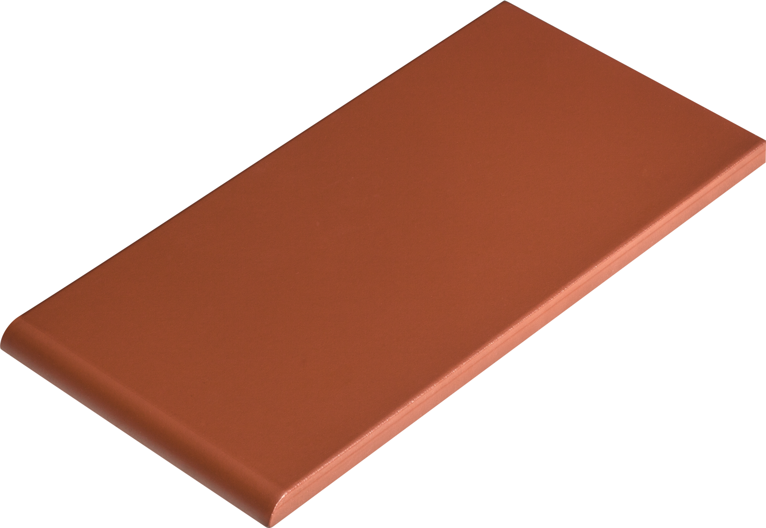Płytka klinkierowa parapetowa ROT gladki brąz 35x14.8x1.3 cm 11 sztuk w opak. Cerrad
