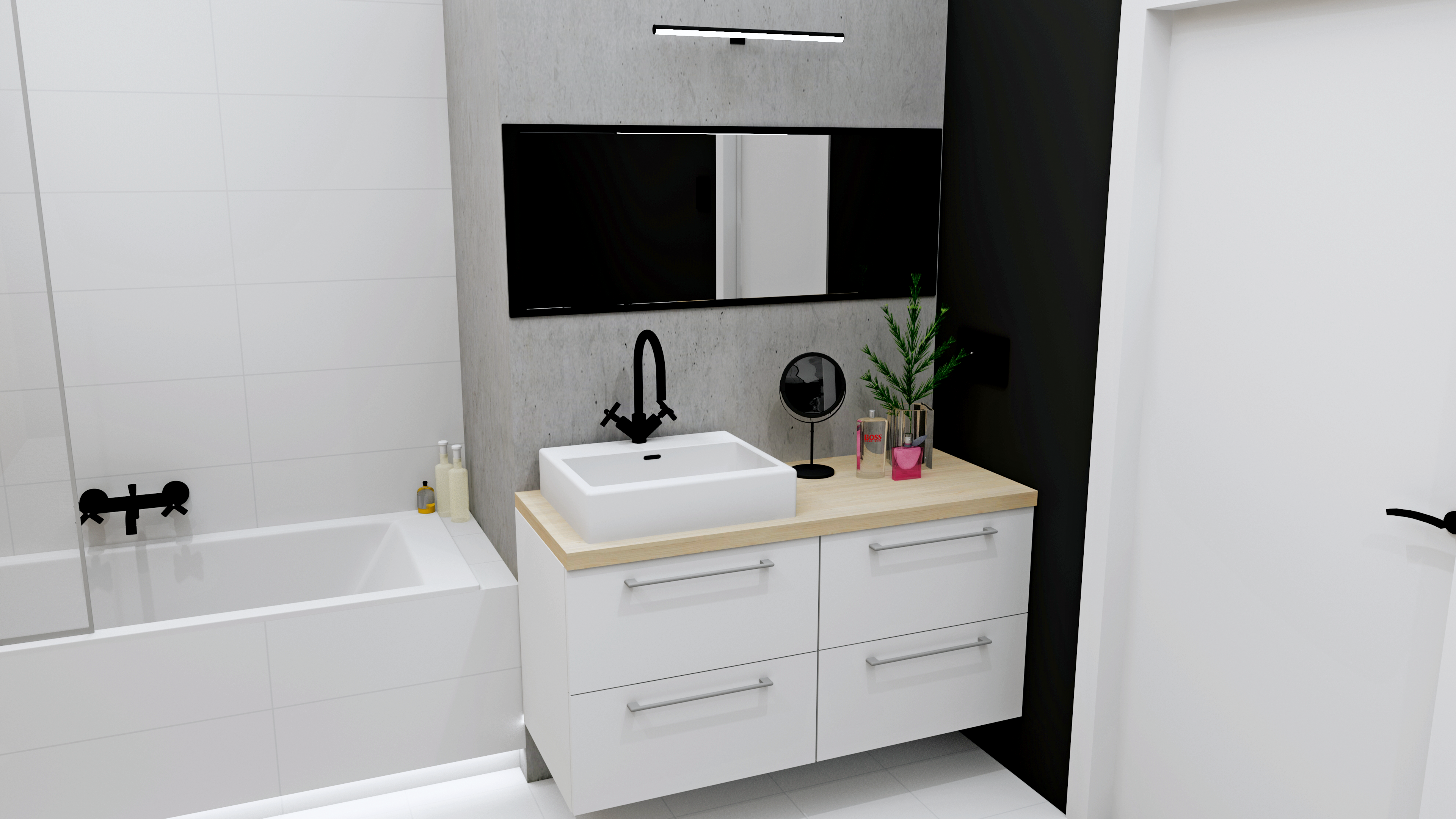 Gres szkliwiony Univero White 29.8x29.8 Cersanit - 11