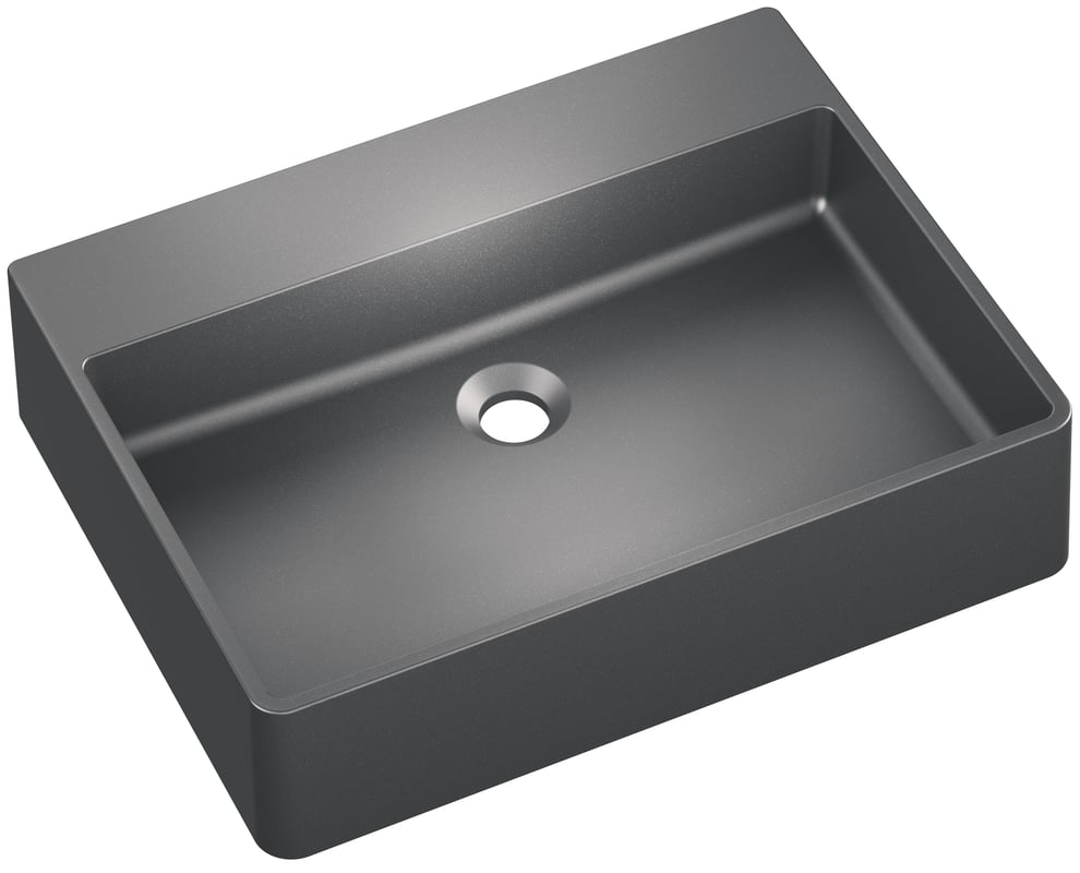 Umywalka konglomeratowa nablatowa Wuppe Granit 55 x 42 Axis