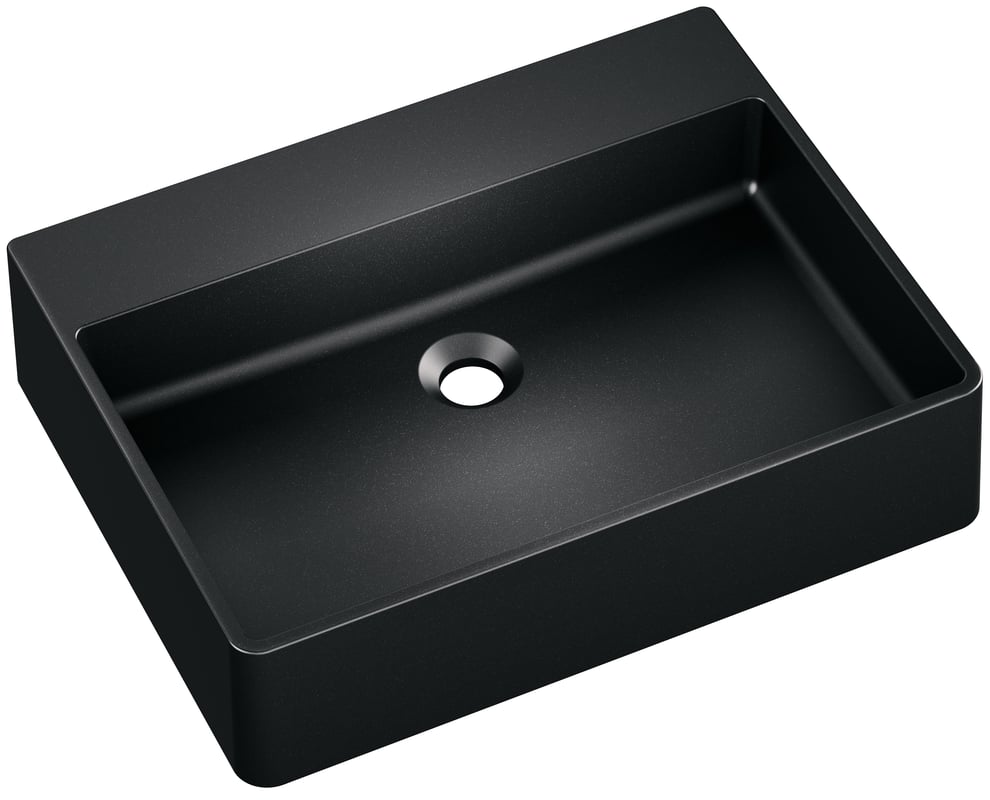 Umywalka konglomeratowa nablatowa Wuppe Granit 55 x 42 Axis