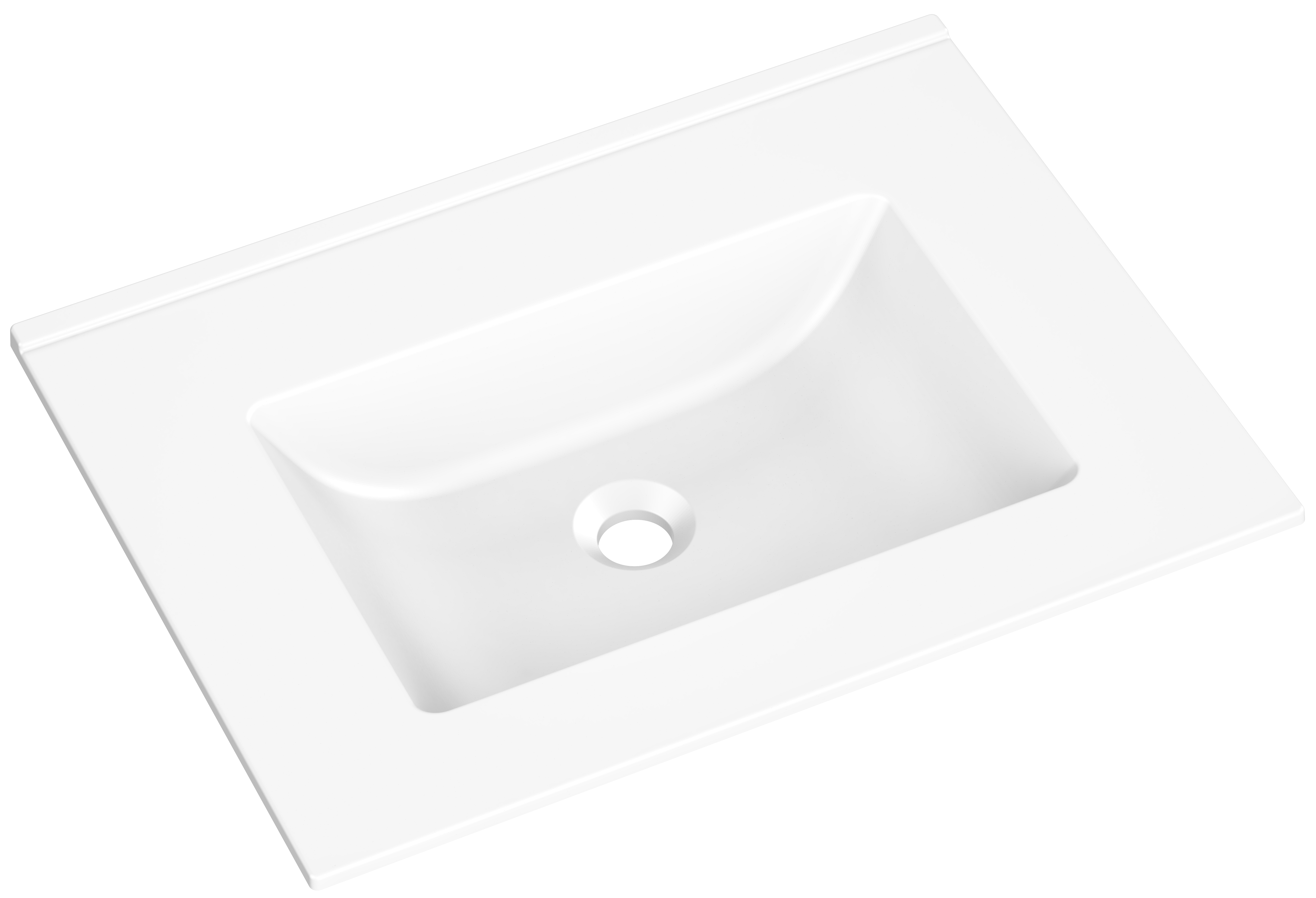 Umywalka konglomeratowa Esse Granit White 61 x 46 Axis