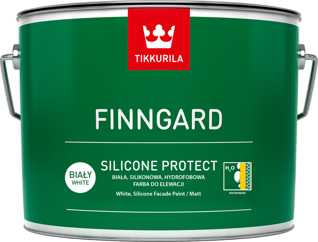 Farba silikonowa do elewacji 9 l Biały TIKKURILA