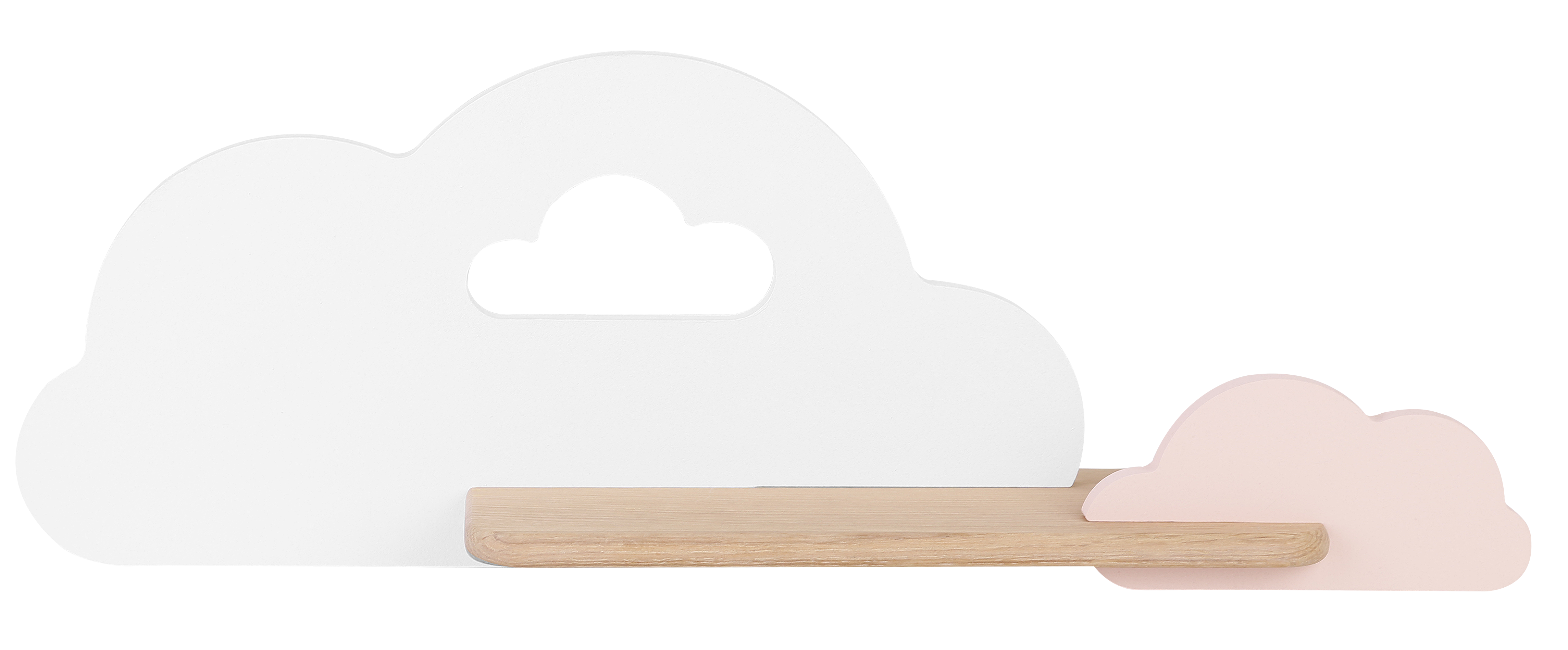 Kinkiet Cloud LED 250 lm biało-różowy Candellux