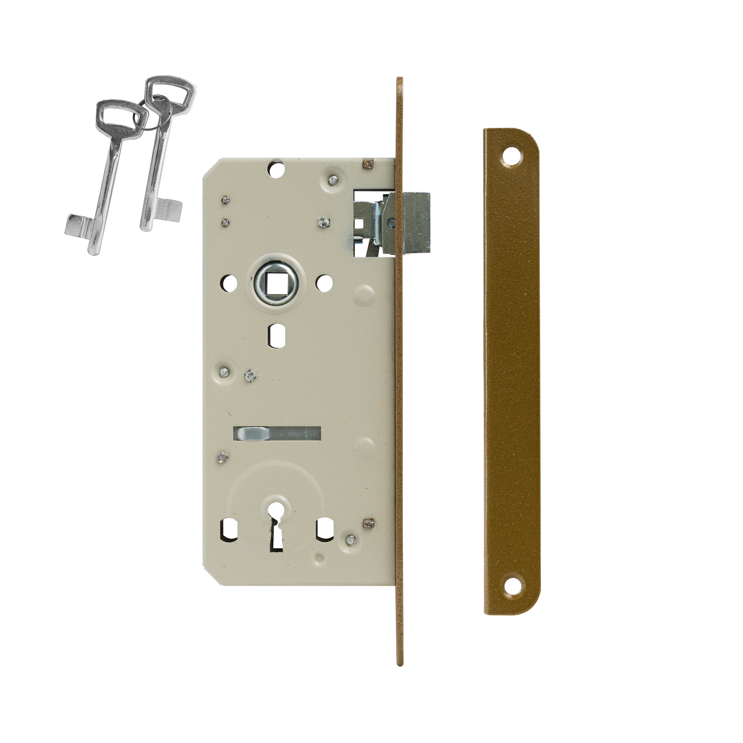 Zamek wpuszczany ZW 80 72/60 K Gerda
