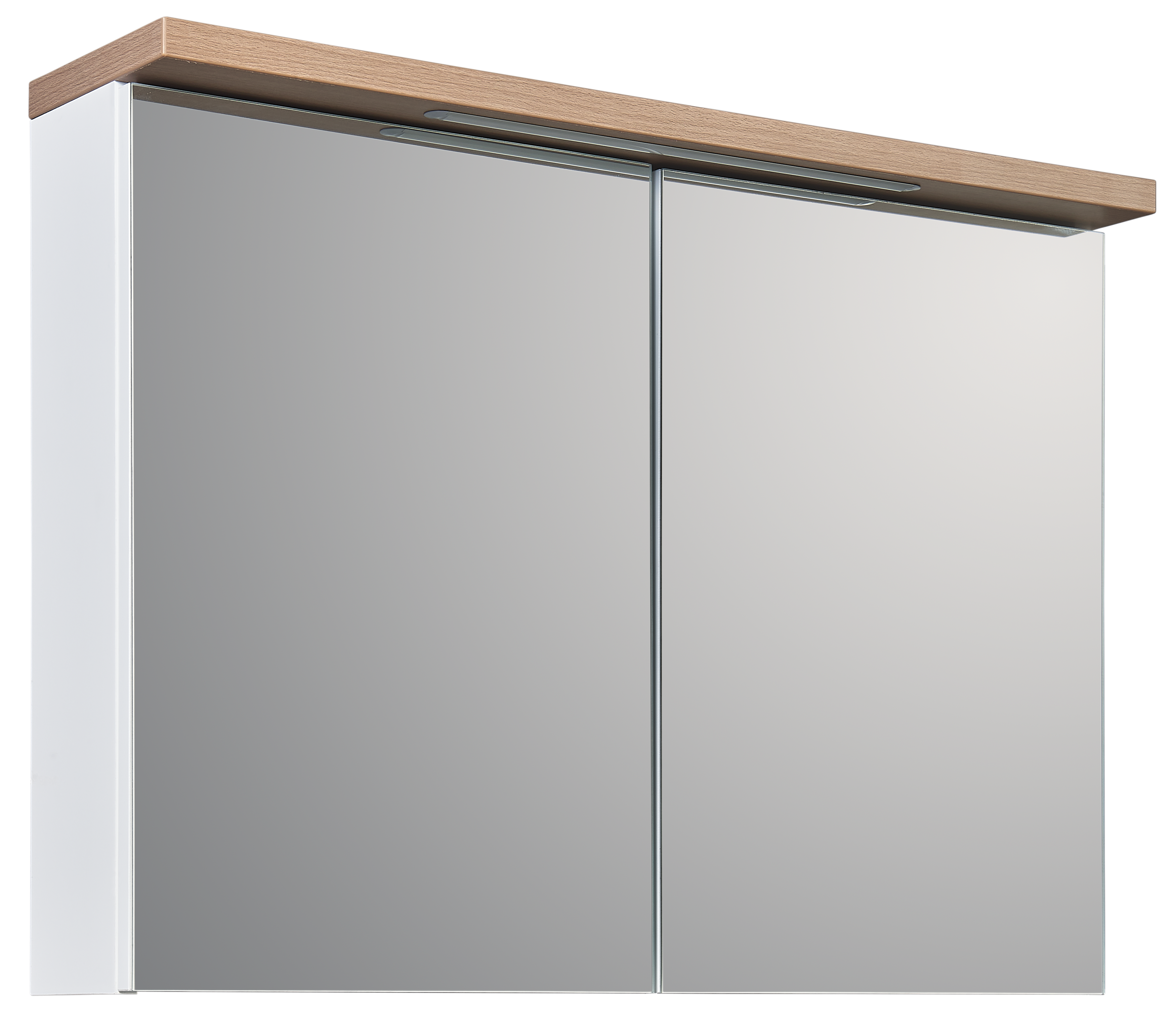 Szafka łazienkowa z lustrem z oświetleniem Stilla 80.4x20.3x60 cm Defra - 6