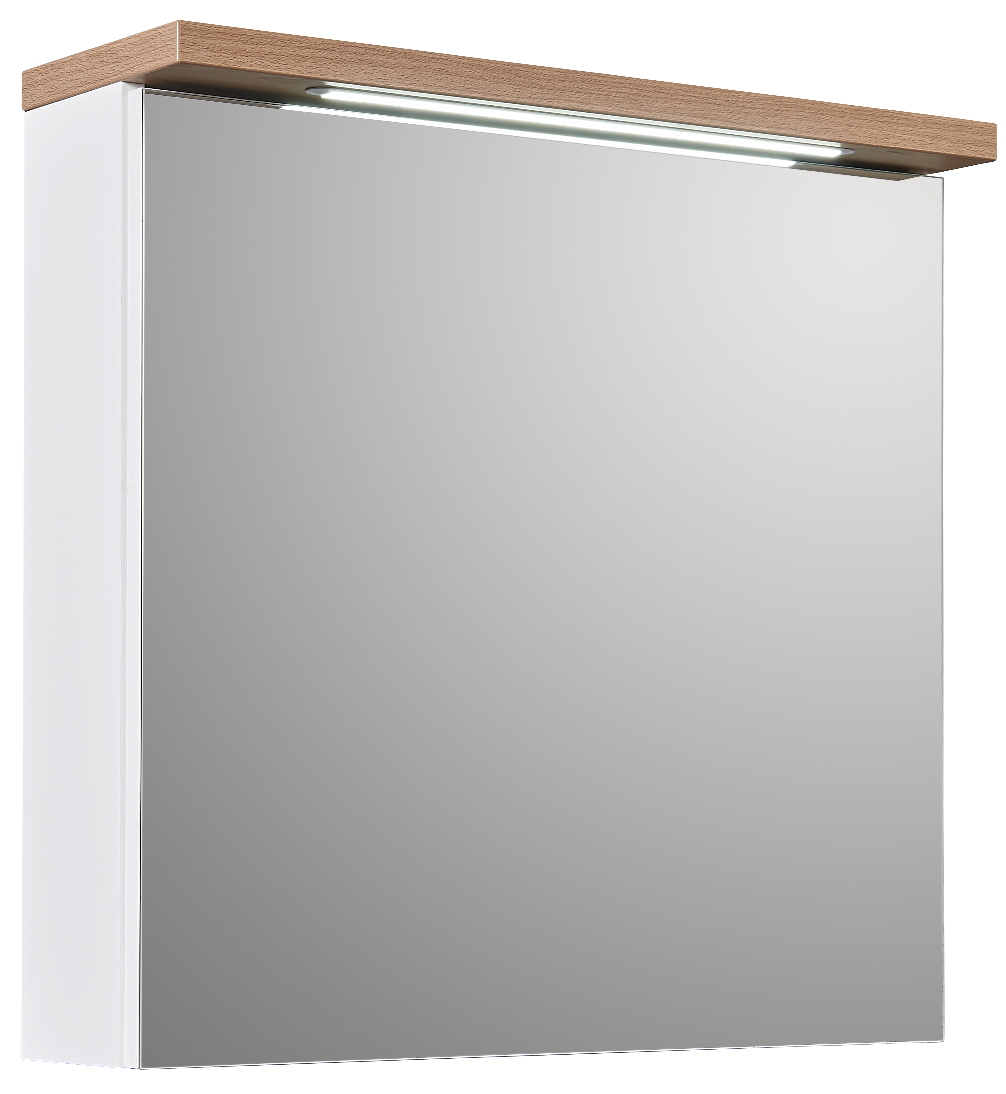 Szafka łazienkowa z lustrem z oświetleniem Stilla 60.4x15x60 cm Defra - 4