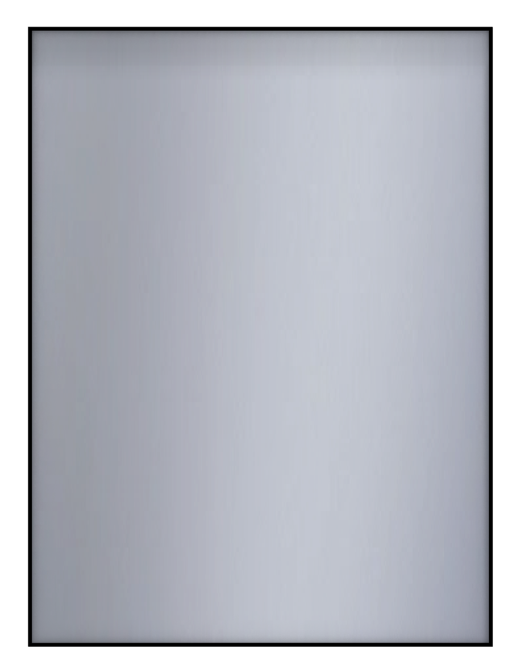 Lustro bez oświetlenia STARK BLACK 60 x 80 DUBIEL VITRUM