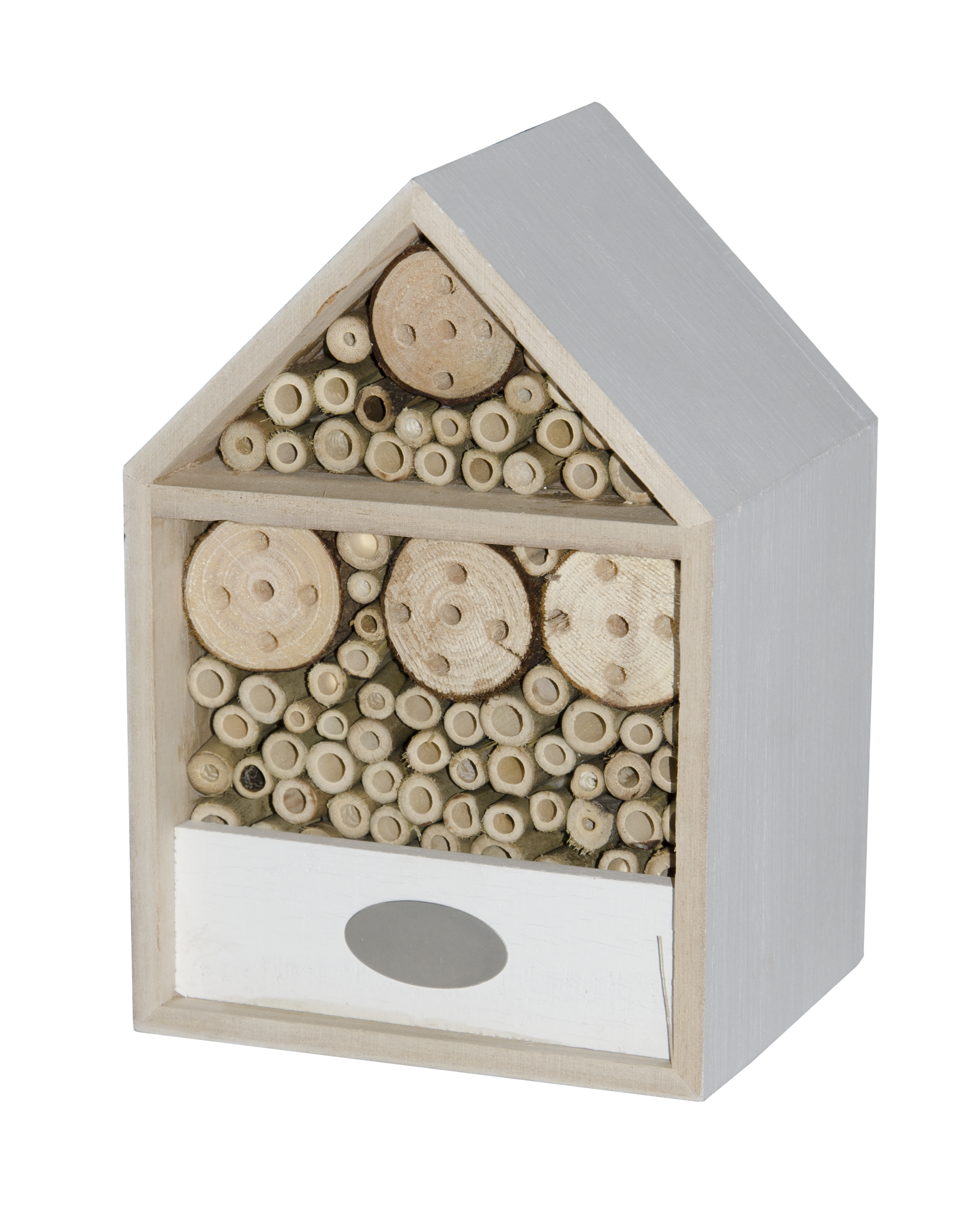 Domek dla pożytecznych owadów 14x12x20 cm drewniany stojący