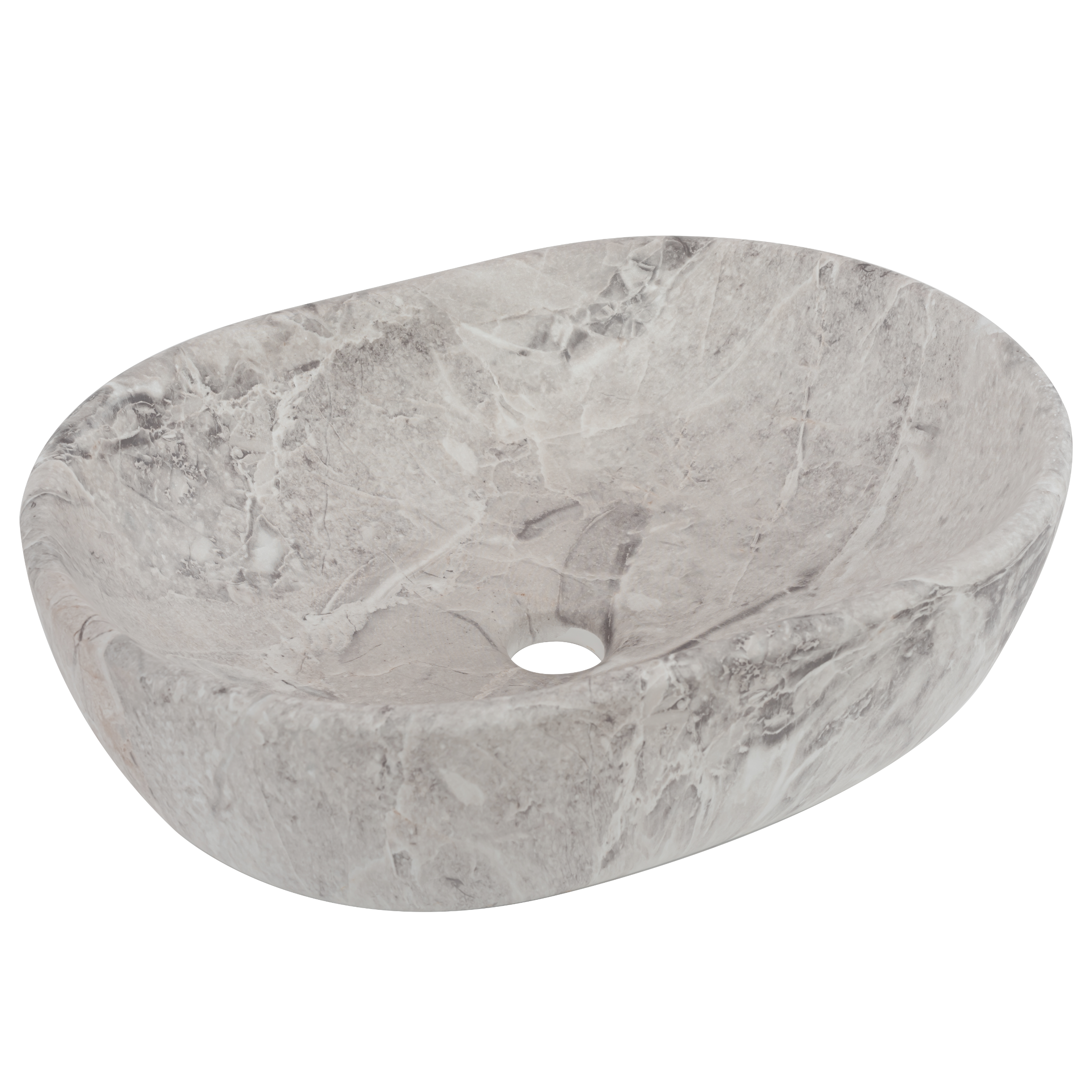 Umywalka ceramiczna nablatowa Lara 48 x 35 Rea