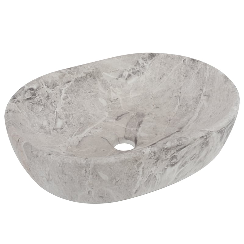 Umywalka ceramiczna nablatowa Lara 48 x 35 Rea