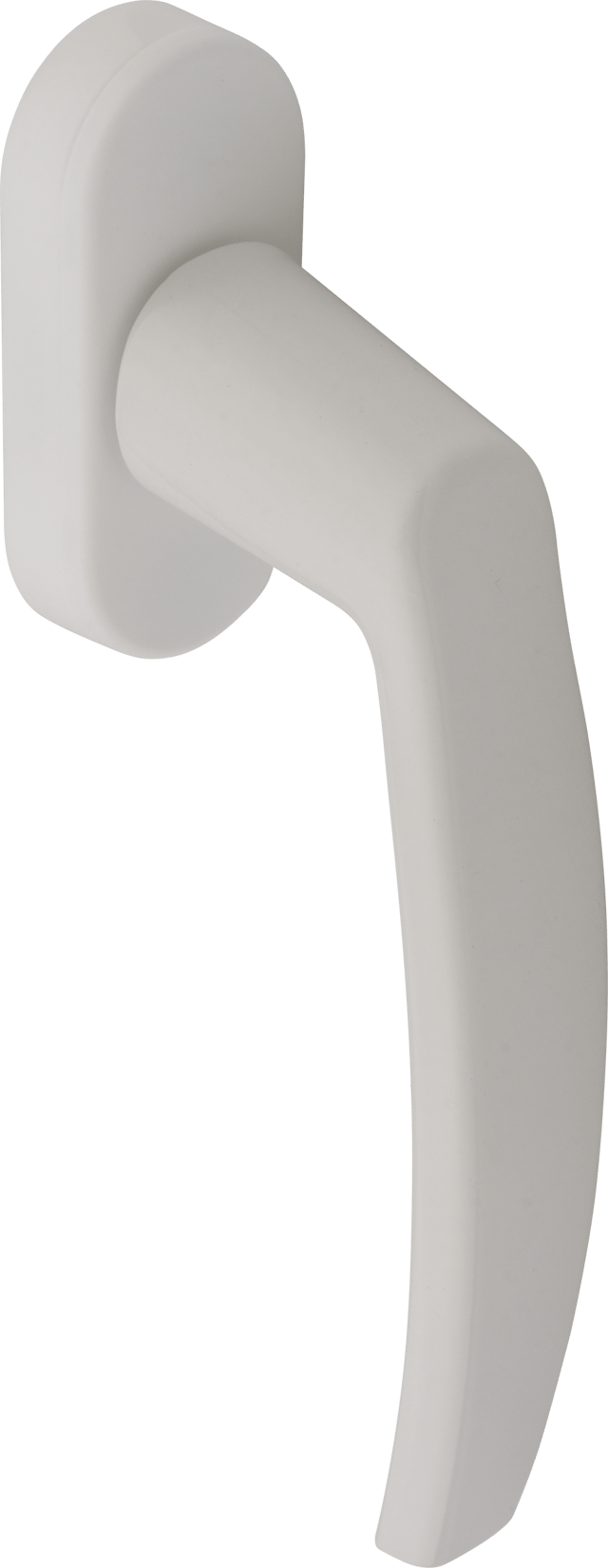 Klamka okienna Pluton biała