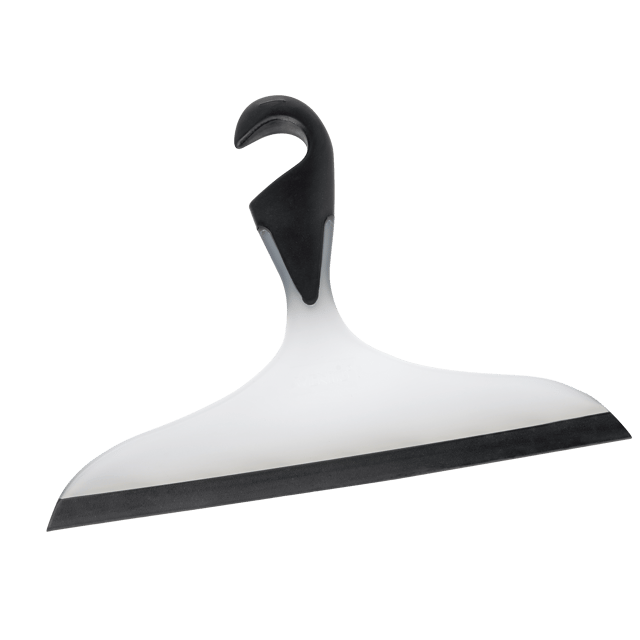 Limpia mamparas Loano negro fijación para colgar