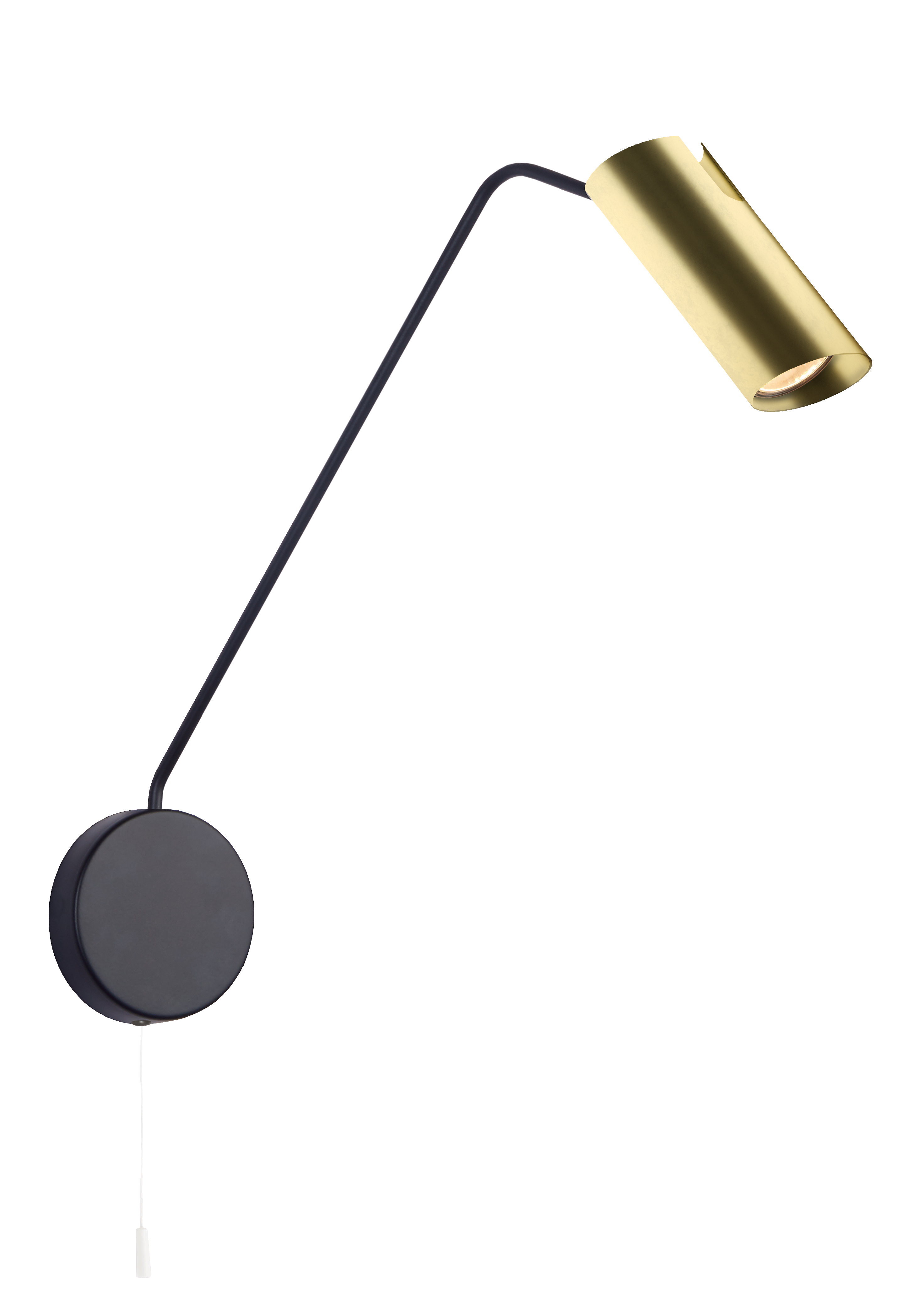 Kinkiet Futuro czarno-złoty GU10 Light Prestige