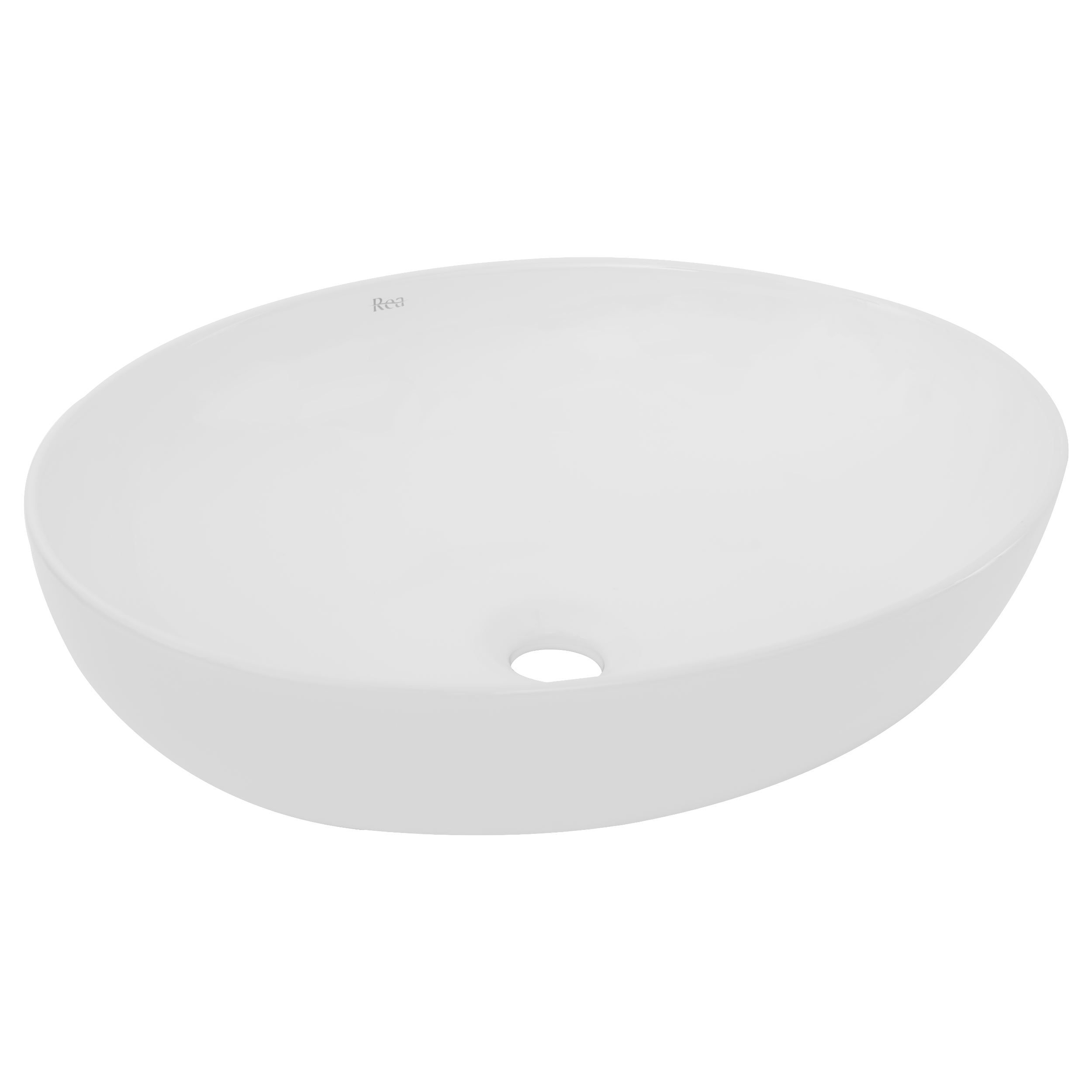 Umywalka ceramiczna nablatowa Carola Slim 51.5 x 39 Rea