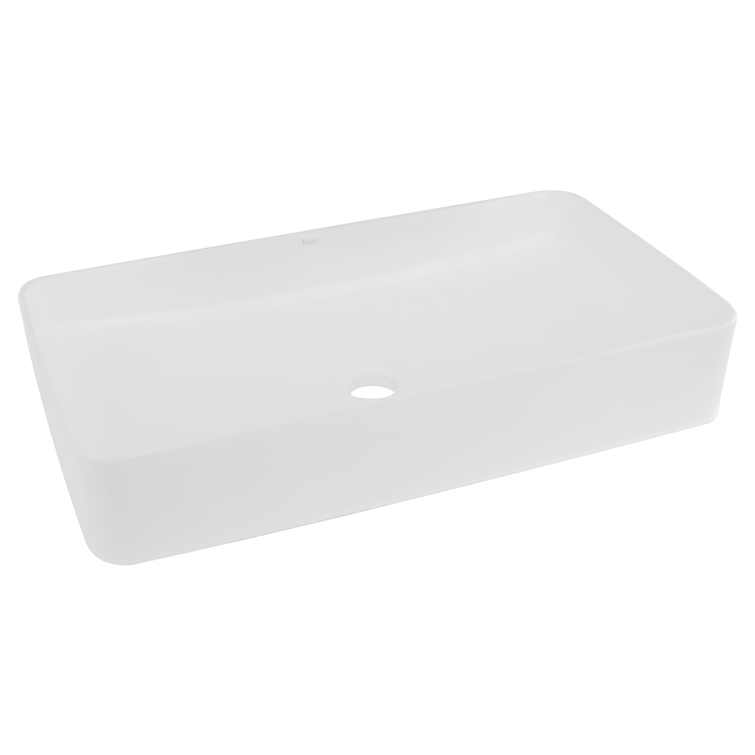 Umywalka ceramiczna nablatowa Denis 61.5 x 35 Rea